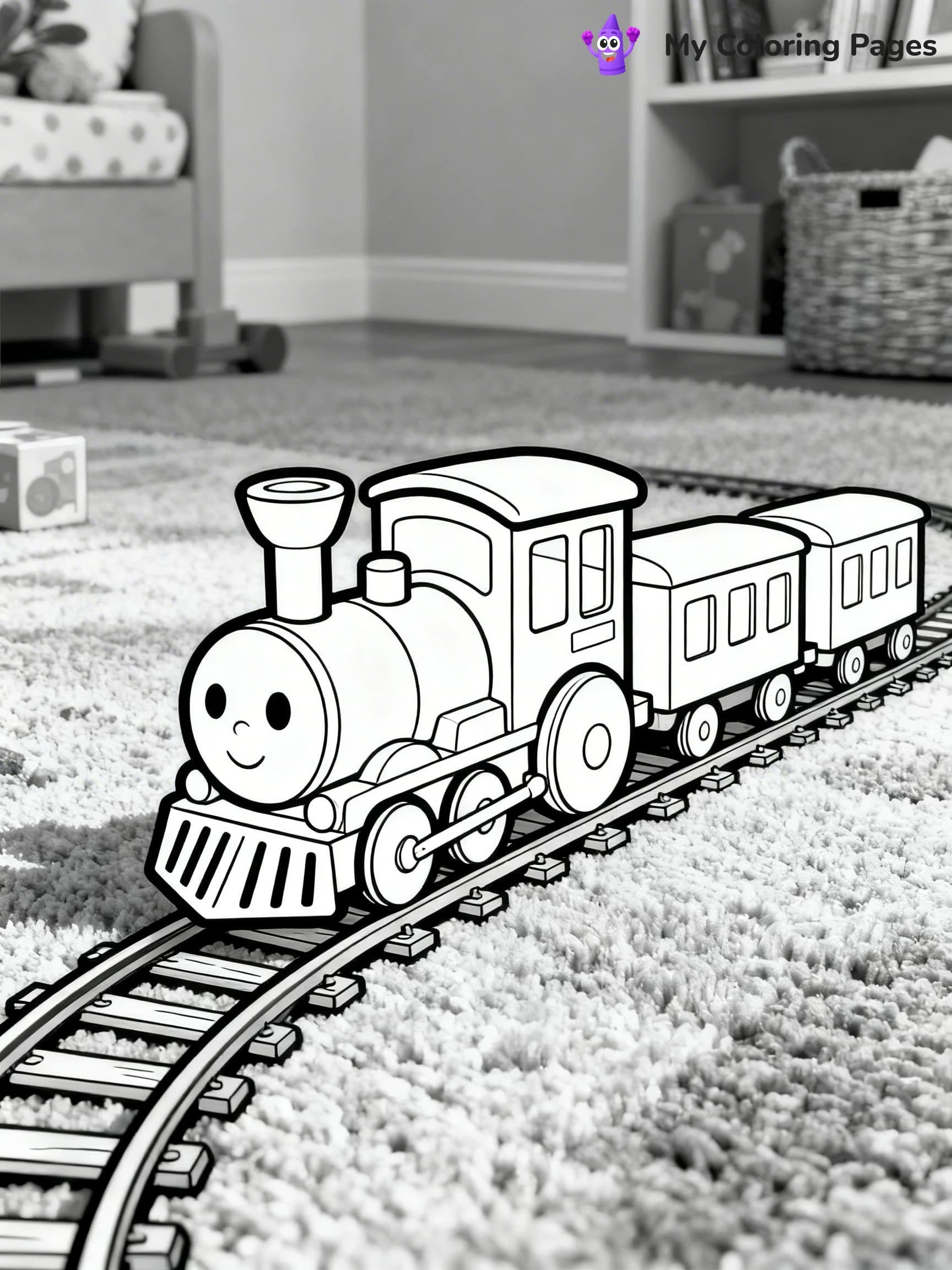 Toy Coloring Pages - 1