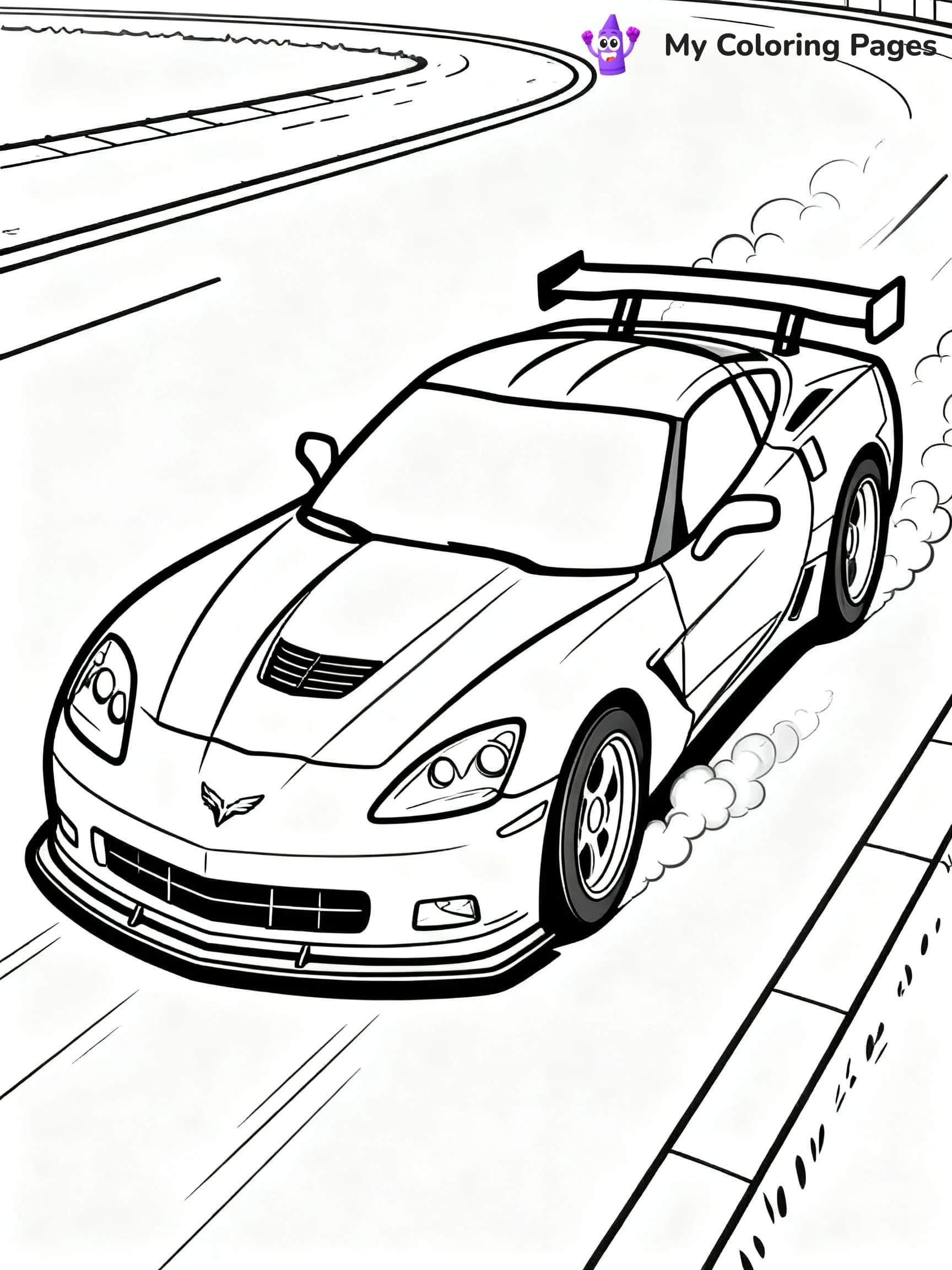Corvette Coloring Pages - 3