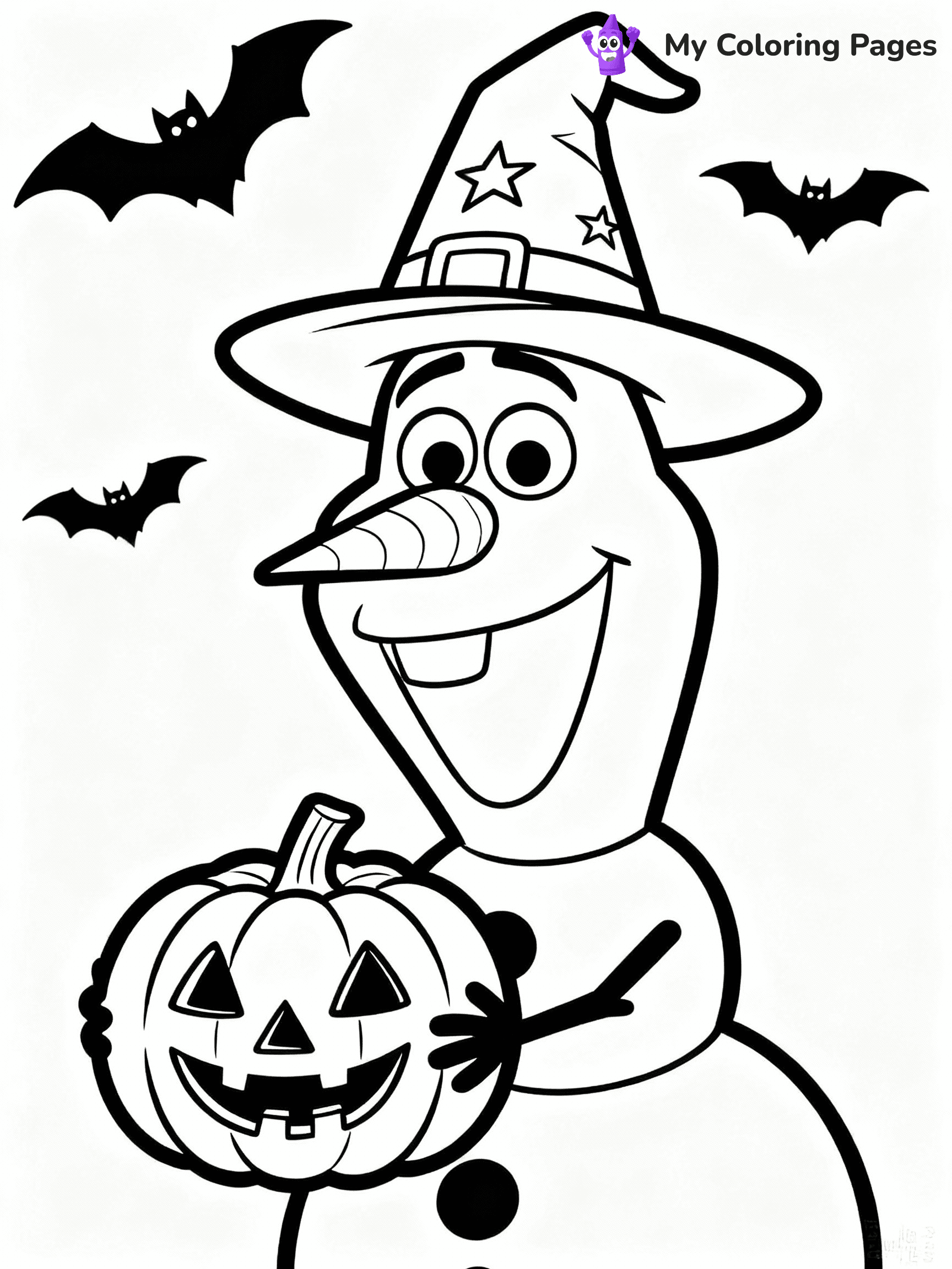 Disney Halloween Coloring Pages - 39