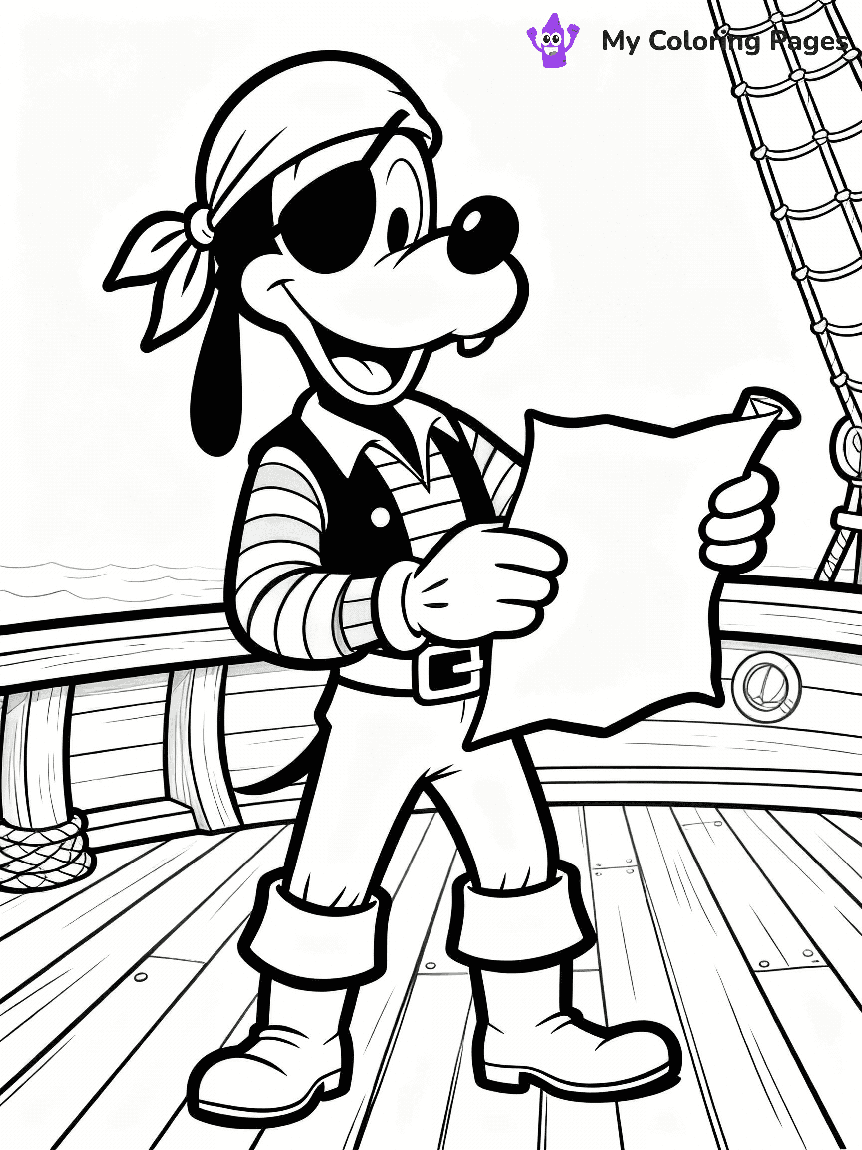 Disney Halloween Coloring Pages - 27