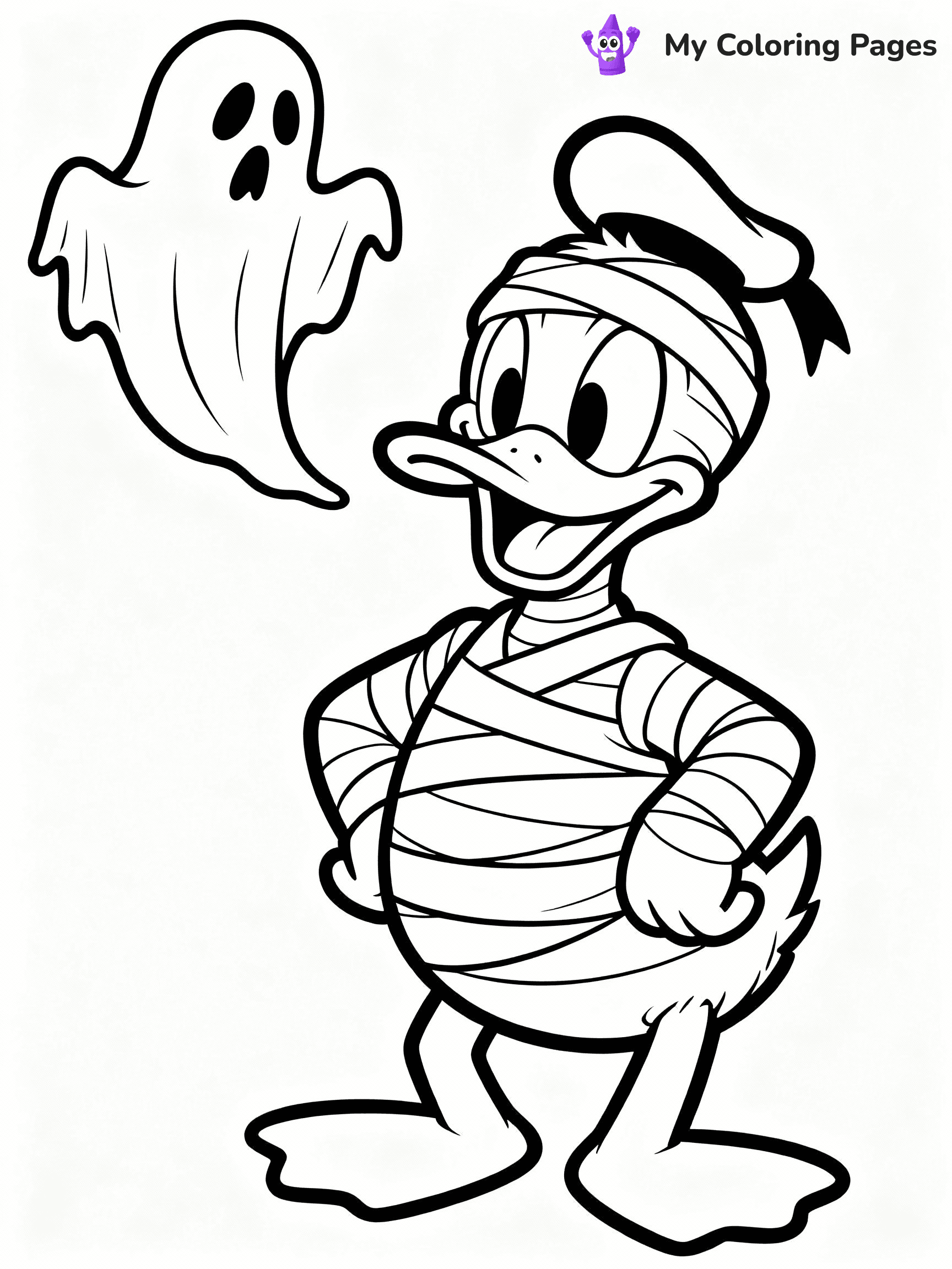 Disney Halloween Coloring Pages - 20