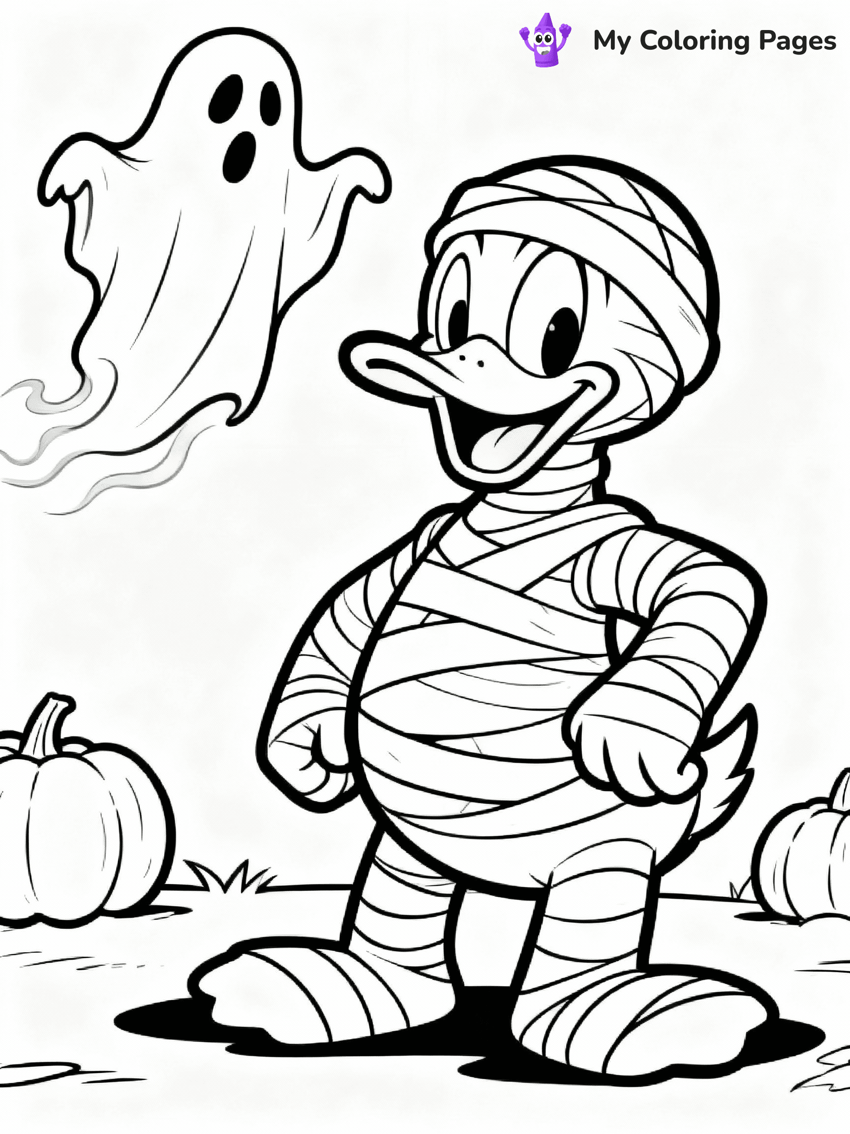 Disney Halloween Coloring Pages - 15