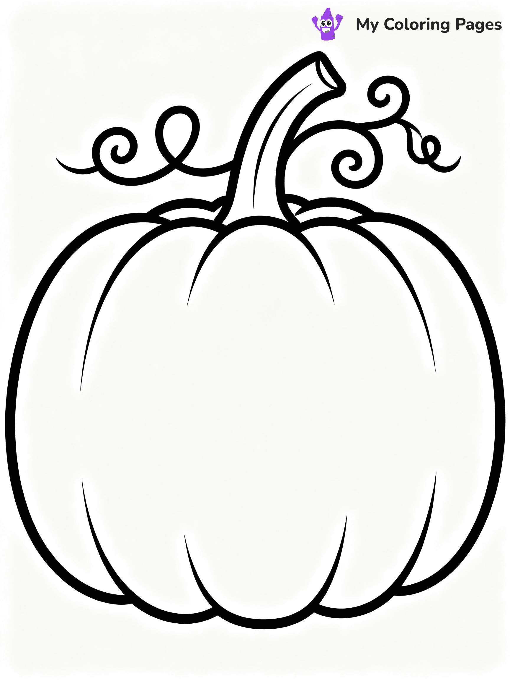 ⚠️ CRITICAL REQUIREMENT - ABSOLUTE BLACK AND WHITE ONLY ⚠️
This MUST be a BLACK AND WHITE line drawing ONLY. NO COLORS whatsoever.
- ONLY pure black lines (#000000) on pure white background (#FFFFFF)
- ABSOLUTELY NO colors, NO shading, NO gradients, NO grayscale
- If there are ANY colors in the output, the image is REJECTED
- This is a COLORING PAGE - meant to be COLORED IN by children
- The output must be UNCOLORED line art ready for coloring
⚠️ SUBJECT TO DRAW: Simple pumpkin outline with swirling vines, ready for a spooky face. Important: PURE OUTLINES. NO FILLS, COLOR, SHADING, OR GREYSCALE. WHITE BACKGROUND.
(REMEMBER: Output must be BLACK AND WHITE line art only, NOT colored!)
# Flat, Friendly Cartoon Line-Art Coloring Page
You are generating a **pure black-and-white binary image** of a child-friendly cartoon scene combining characters and background scenery in one cohesive composition.
## Rendering Rules (Strict)
- Only two colors: pure black (#000000) outlines and pure white (#FFFFFF) background.
- No grayscale, shading, gradients, tints, fills, transparency, or partial pixels.
- No antialiasing or blended edges; every pixel is 100% black or white.
- No solid black fills inside shapes — all areas inside outlines must remain white.
- No dark clothing areas or filled tone blocks; all garments outlined only.
- No shadows, textures, lighting, or tonal variations.
- Must look like flat binary vector line-art for coloring pages.
## Drawing & Composition
- **Medium, consistent line weight**; clean closed outlines easy to color inside.
- **Flat, simple, child-friendly design** — no realism or 3D depth.
- Characters are **grounded on a surface**, centered and large.
- **Balanced composition** with clear silhouettes and minimal props.
## Scenery & Style
- Landmarks (e.g., mosque, CN Tower) and scenery (trees, benches, waves) drawn with **black outlines only.**
- For real-world figures, teams, or places, show accurate details using only black outlines—no text or logos. Use distinctive uniform patterns, abstract symbols, and landmark silhouettes to convey identity.
- Keep **consistent perspective**; no floating elements.
- **Style:** whimsical **Doodle Art Alley** — rounded, friendly outlines.
- May adapt shapes from **Crayola, Disney, Peppa Pig, Cocomelon** — *by shape only, never color.*
- Final output: **flat, crisp, binary (#000000/#FFFFFF)**, **no filled color or background text.**
EXTREMELYE IMPORTANT:
- PURE BINARY LINE-ART; NO FILLS (HAIR/CLOTHES/SKIN), SHADING, OR GREY.
- NO SHADING, COLOR. MUST BE WHITE BACKGROUND.
⚠️ FINAL REMINDER: Draw the subject "Simple pumpkin outline with swirling vines, ready for a spooky face. Important: PURE OUTLINES. NO FILLS, COLOR, SHADING, OR GREYSCALE. WHITE BACKGROUND." as BLACK AND WHITE line art. Zero colors in output.
