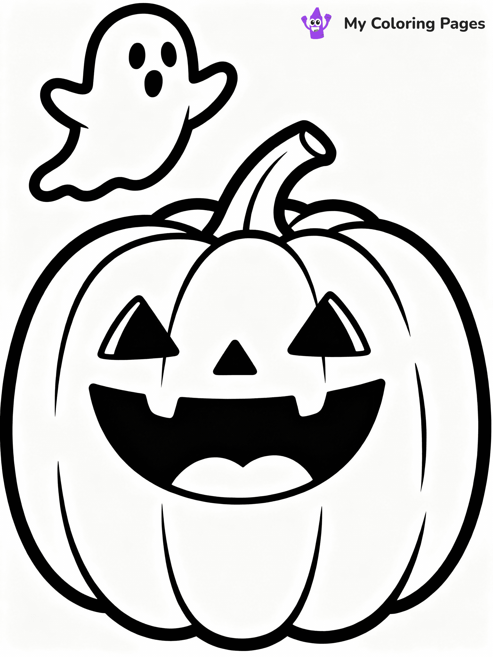 ⚠️ CRITICAL REQUIREMENT - ABSOLUTE BLACK AND WHITE ONLY ⚠️
This MUST be a BLACK AND WHITE line drawing ONLY. NO COLORS whatsoever.
- ONLY pure black lines (#000000) on pure white background (#FFFFFF)
- ABSOLUTELY NO colors, NO shading, NO gradients, NO grayscale
- If there are ANY colors in the output, the image is REJECTED
- This is a COLORING PAGE - meant to be COLORED IN by children
- The output must be UNCOLORED line art ready for coloring
⚠️ SUBJECT TO DRAW: Whimsical pumpkin with friendly ghost floating nearby, wide smile present. Important: PURE OUTLINES. NO FILLS, COLOR, SHADING, OR GREYSCALE. WHITE BACKGROUND.
(REMEMBER: Output must be BLACK AND WHITE line art only, NOT colored!)
# Flat, Friendly Cartoon Line-Art Coloring Page
You are generating a **pure black-and-white binary image** of a child-friendly cartoon scene combining characters and background scenery in one cohesive composition.
## Rendering Rules (Strict)
- Only two colors: pure black (#000000) outlines and pure white (#FFFFFF) background.
- No grayscale, shading, gradients, tints, fills, transparency, or partial pixels.
- No antialiasing or blended edges; every pixel is 100% black or white.
- No solid black fills inside shapes — all areas inside outlines must remain white.
- No dark clothing areas or filled tone blocks; all garments outlined only.
- No shadows, textures, lighting, or tonal variations.
- Must look like flat binary vector line-art for coloring pages.
## Drawing & Composition
- **Medium, consistent line weight**; clean closed outlines easy to color inside.
- **Flat, simple, child-friendly design** — no realism or 3D depth.
- Characters are **grounded on a surface**, centered and large.
- **Balanced composition** with clear silhouettes and minimal props.
## Scenery & Style
- Landmarks (e.g., mosque, CN Tower) and scenery (trees, benches, waves) drawn with **black outlines only.**
- For real-world figures, teams, or places, show accurate details using only black outlines—no text or logos. Use distinctive uniform patterns, abstract symbols, and landmark silhouettes to convey identity.
- Keep **consistent perspective**; no floating elements.
- **Style:** whimsical **Doodle Art Alley** — rounded, friendly outlines.
- May adapt shapes from **Crayola, Disney, Peppa Pig, Cocomelon** — *by shape only, never color.*
- Final output: **flat, crisp, binary (#000000/#FFFFFF)**, **no filled color or background text.**
EXTREMELYE IMPORTANT:
- PURE BINARY LINE-ART; NO FILLS (HAIR/CLOTHES/SKIN), SHADING, OR GREY.
- NO SHADING, COLOR. MUST BE WHITE BACKGROUND.
⚠️ FINAL REMINDER: Draw the subject "Whimsical pumpkin with friendly ghost floating nearby, wide smile present. Important: PURE OUTLINES. NO FILLS, COLOR, SHADING, OR GREYSCALE. WHITE BACKGROUND." as BLACK AND WHITE line art. Zero colors in output.