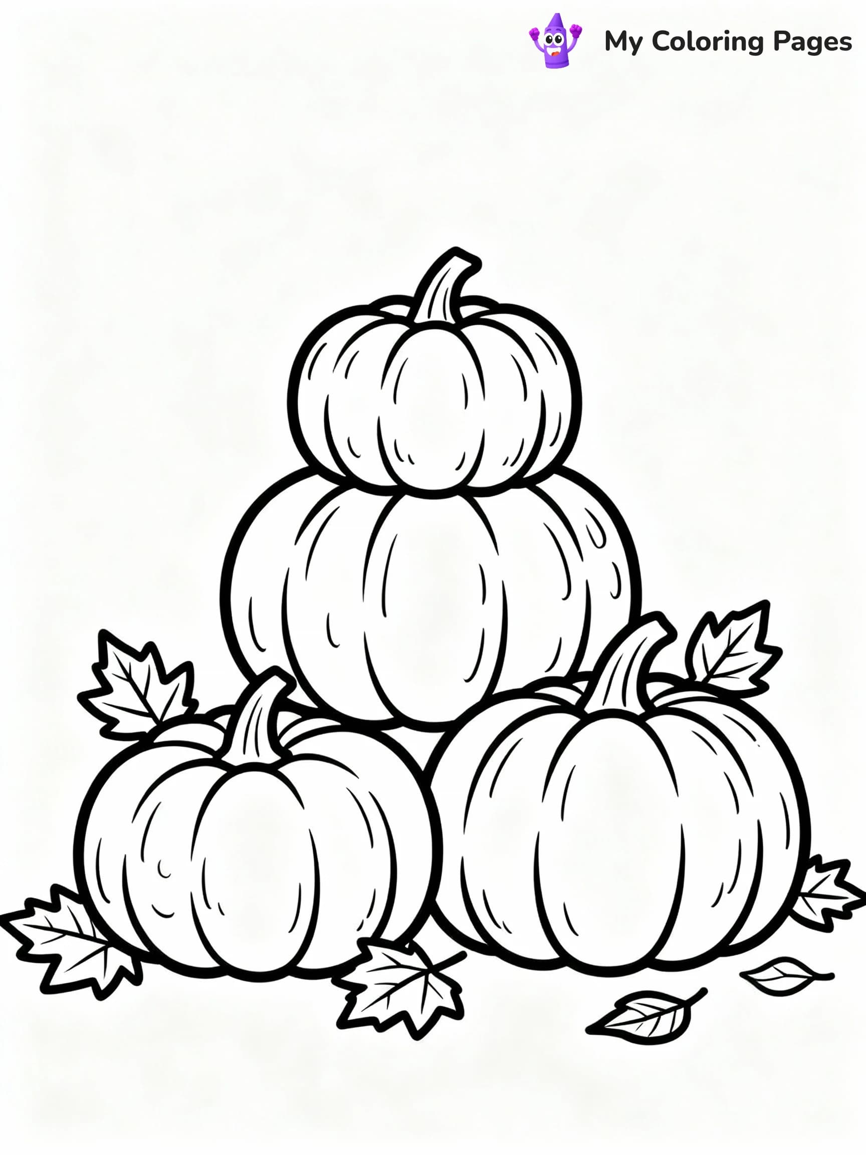 Pumpkin Coloring Pages - 23