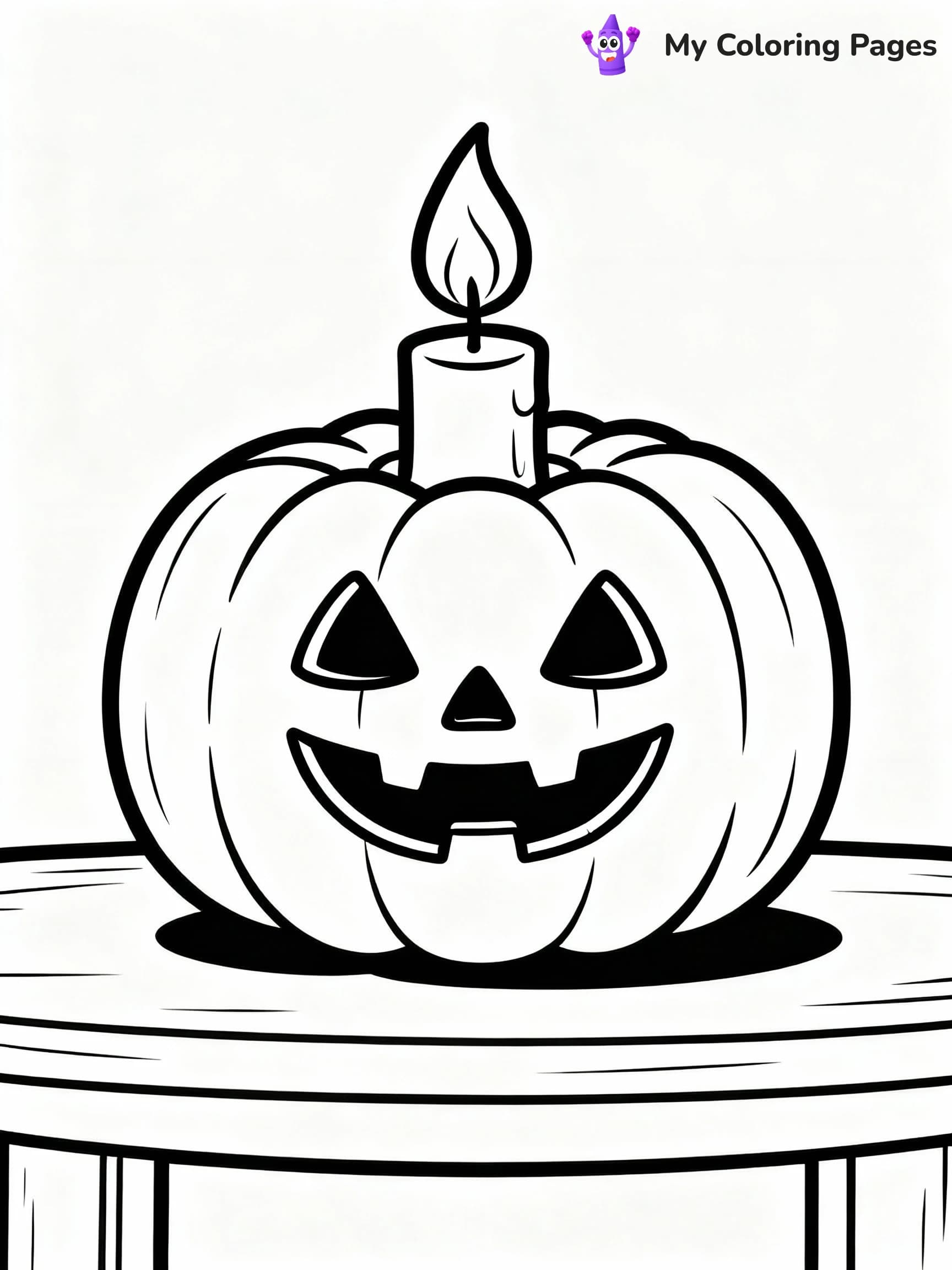 Pumpkin Coloring Pages - 19
