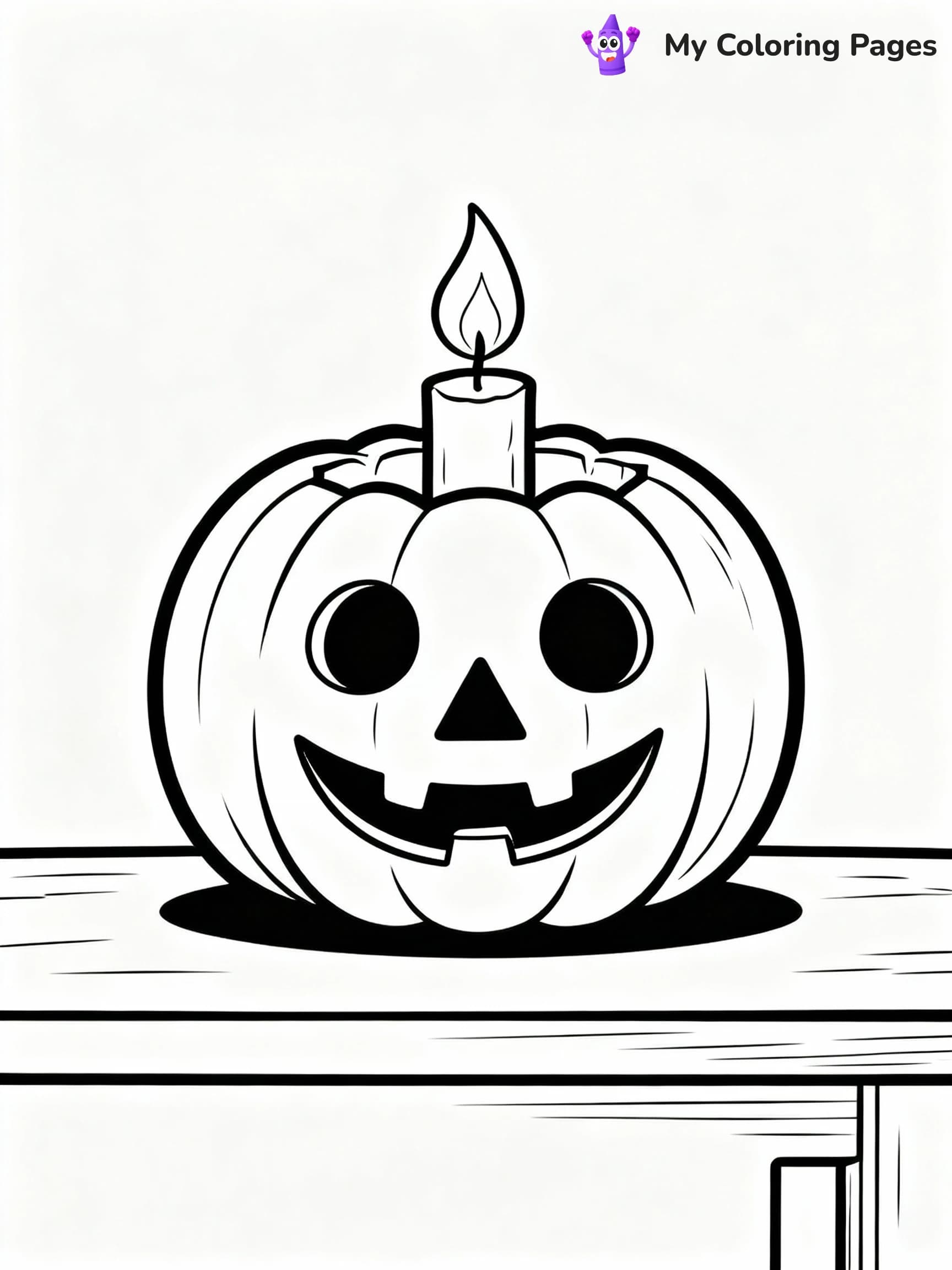 Pumpkin Coloring Pages - 16