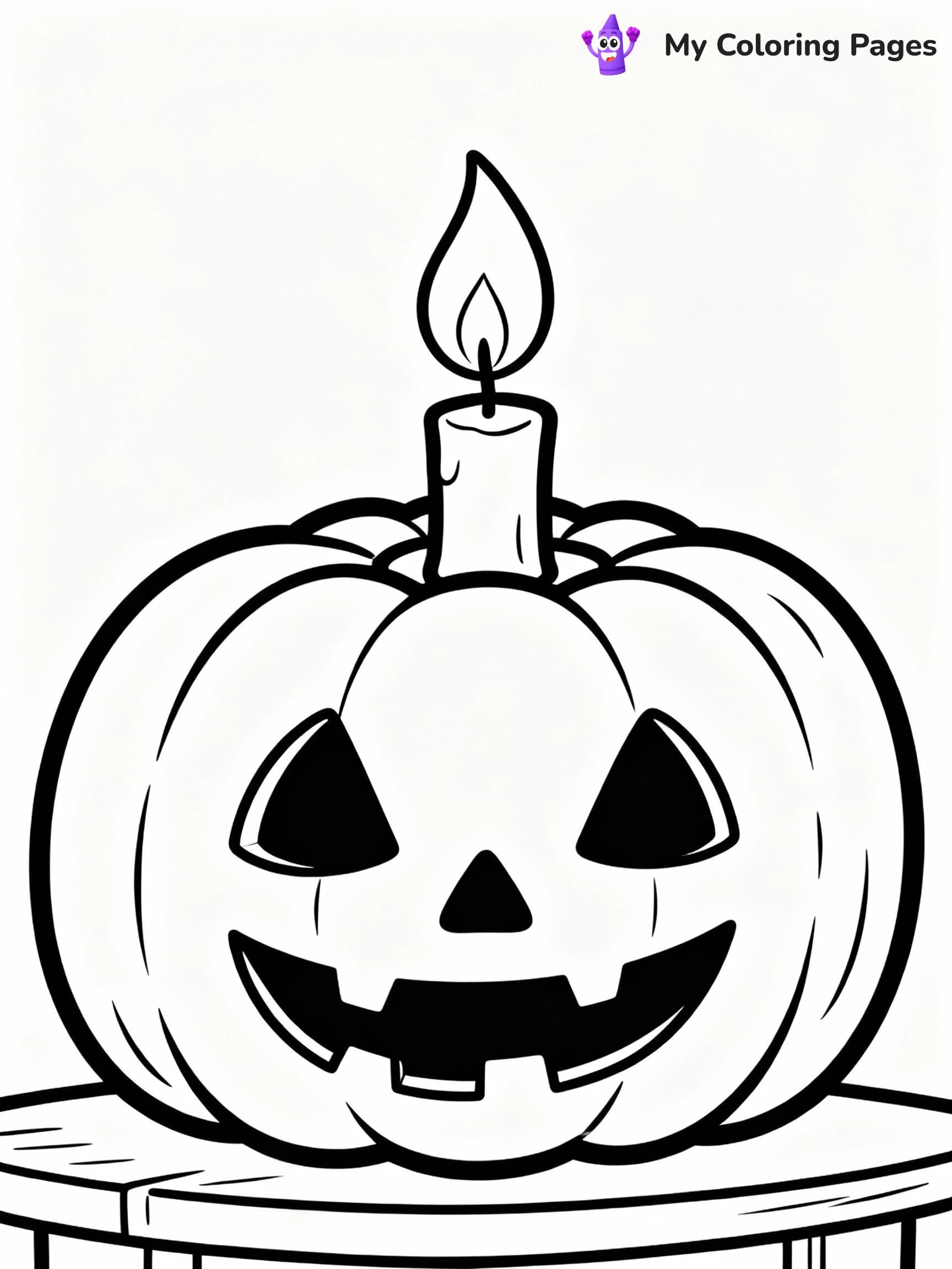 Pumpkin Coloring Pages - 12