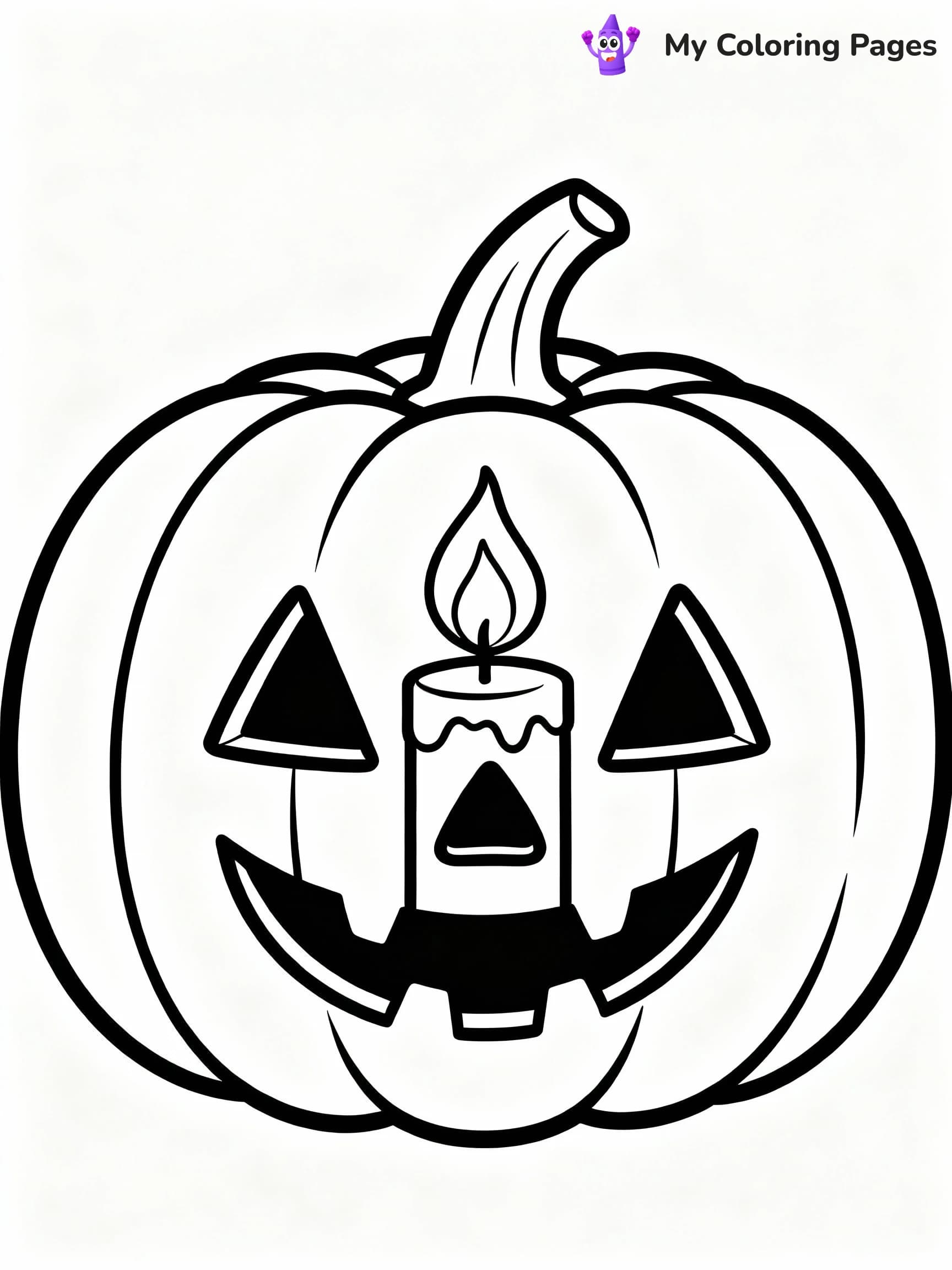 Pumpkin Coloring Pages - 11