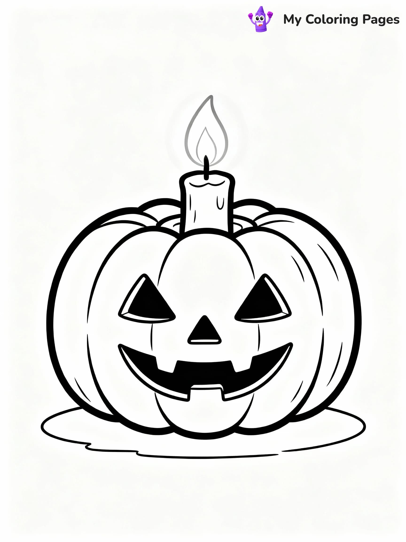 Pumpkin Coloring Pages - 10