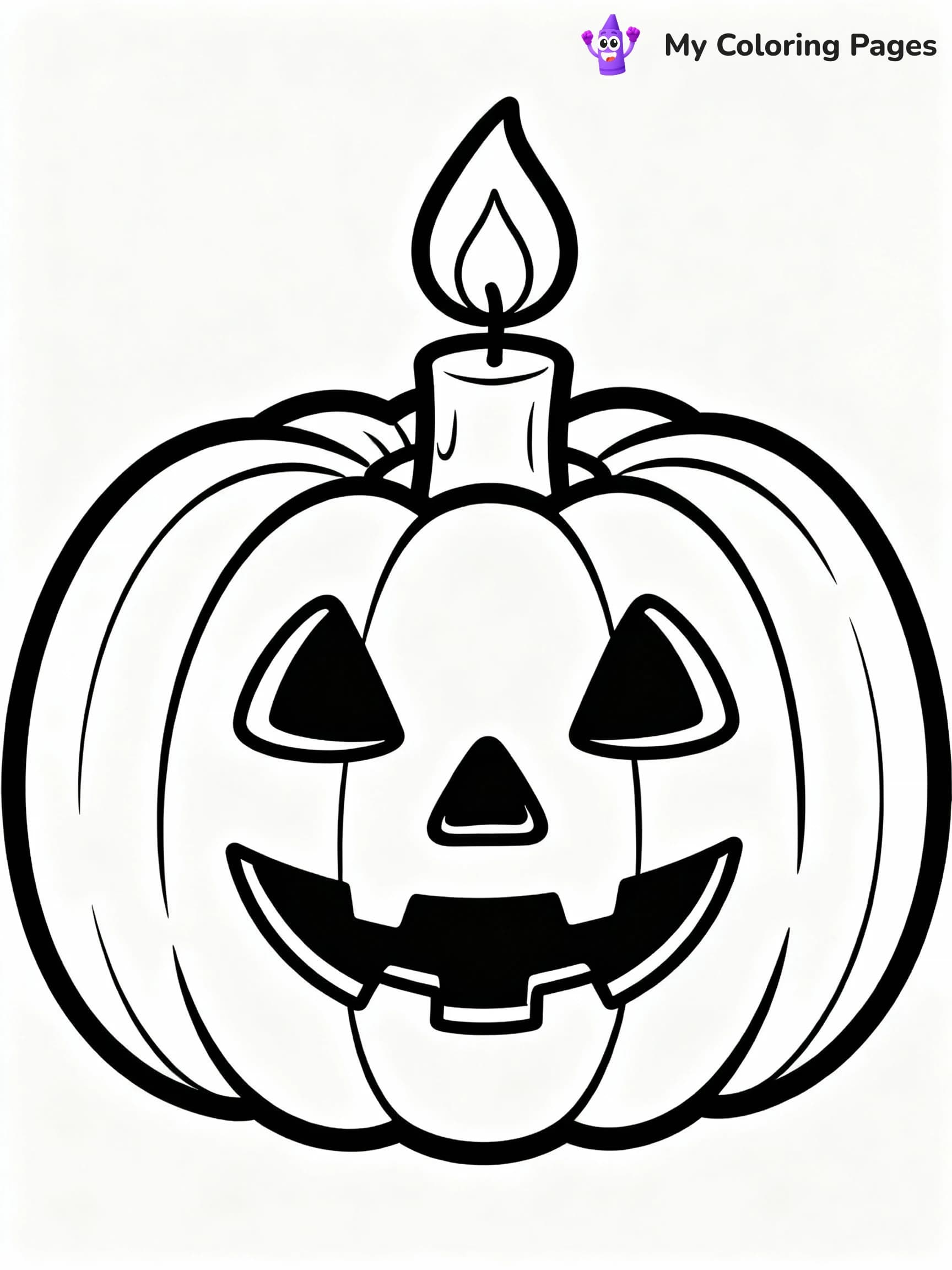 Pumpkin Coloring Pages - 9
