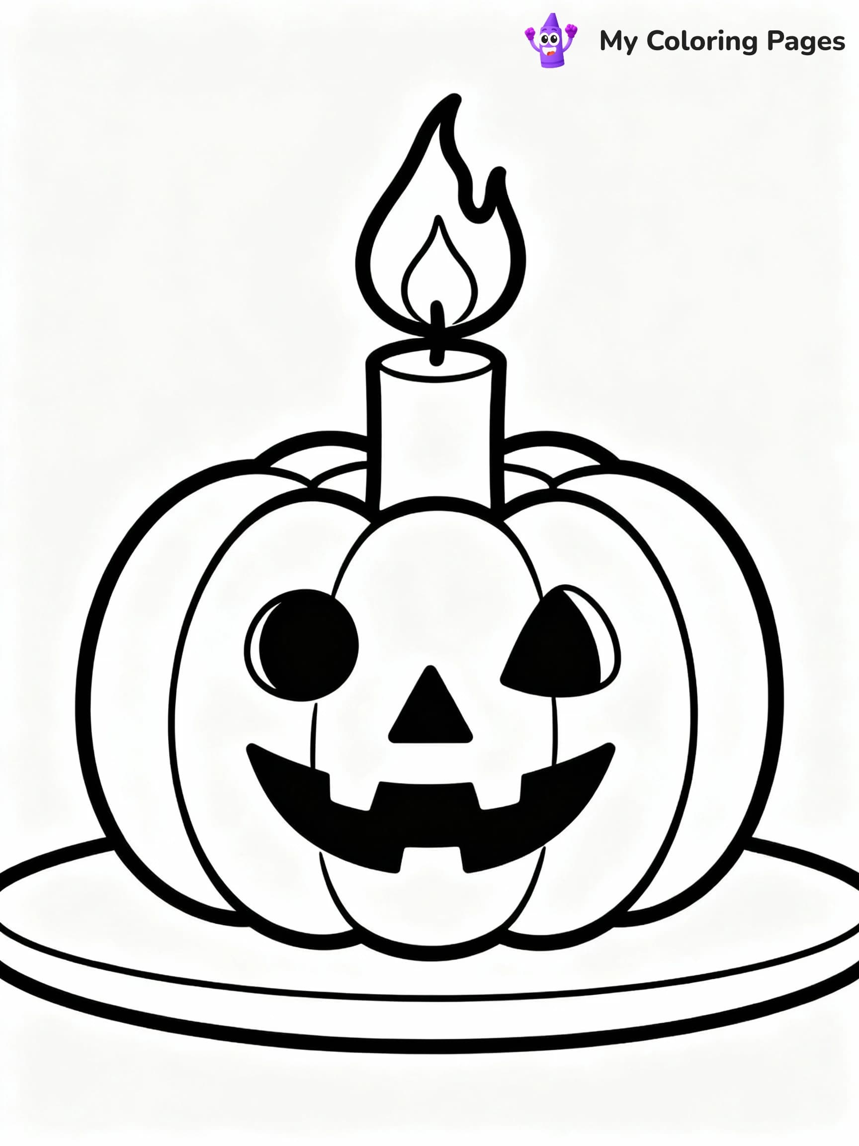 Pumpkin Coloring Pages - 8