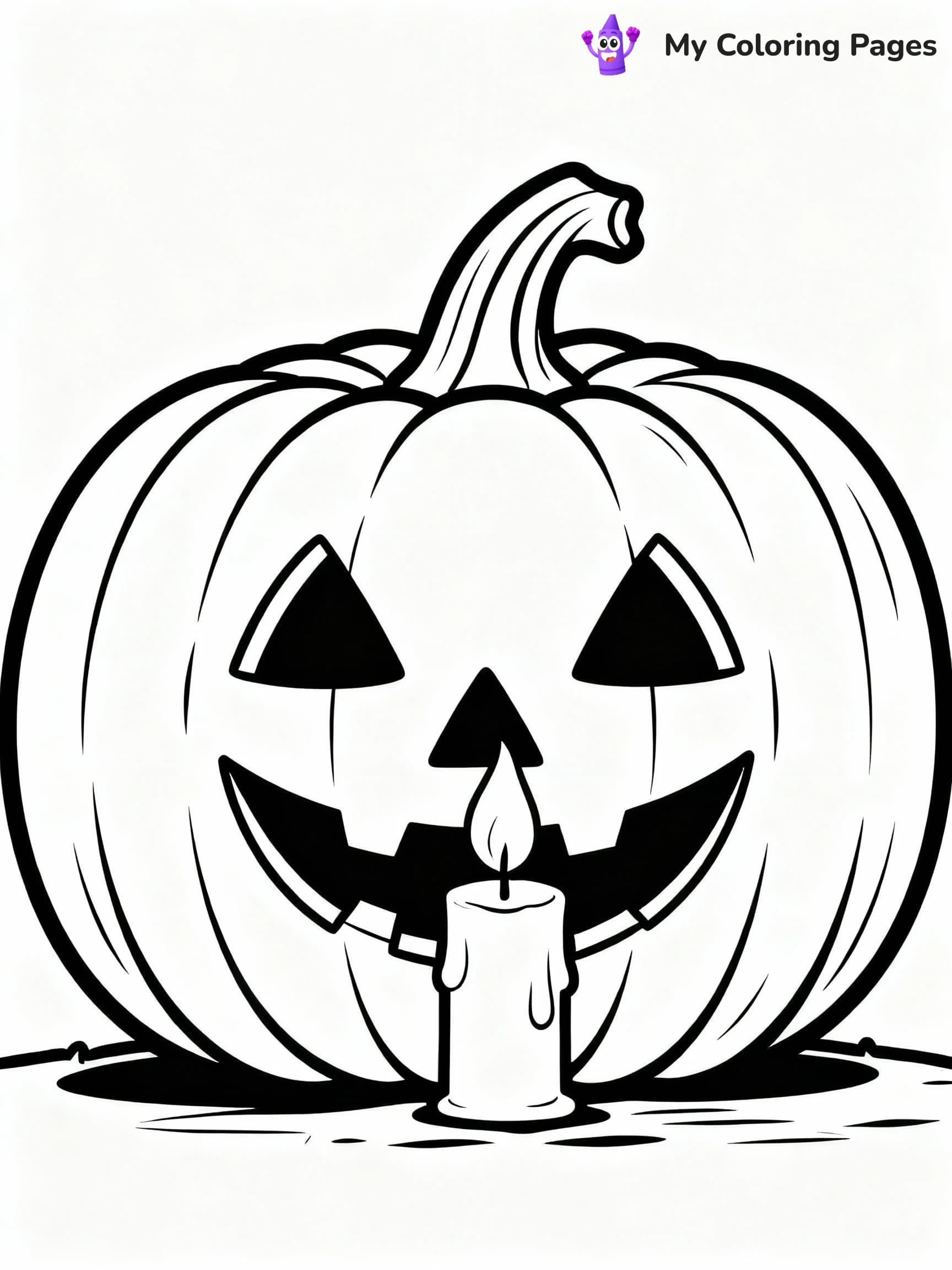 Pumpkin Coloring Pages - 7