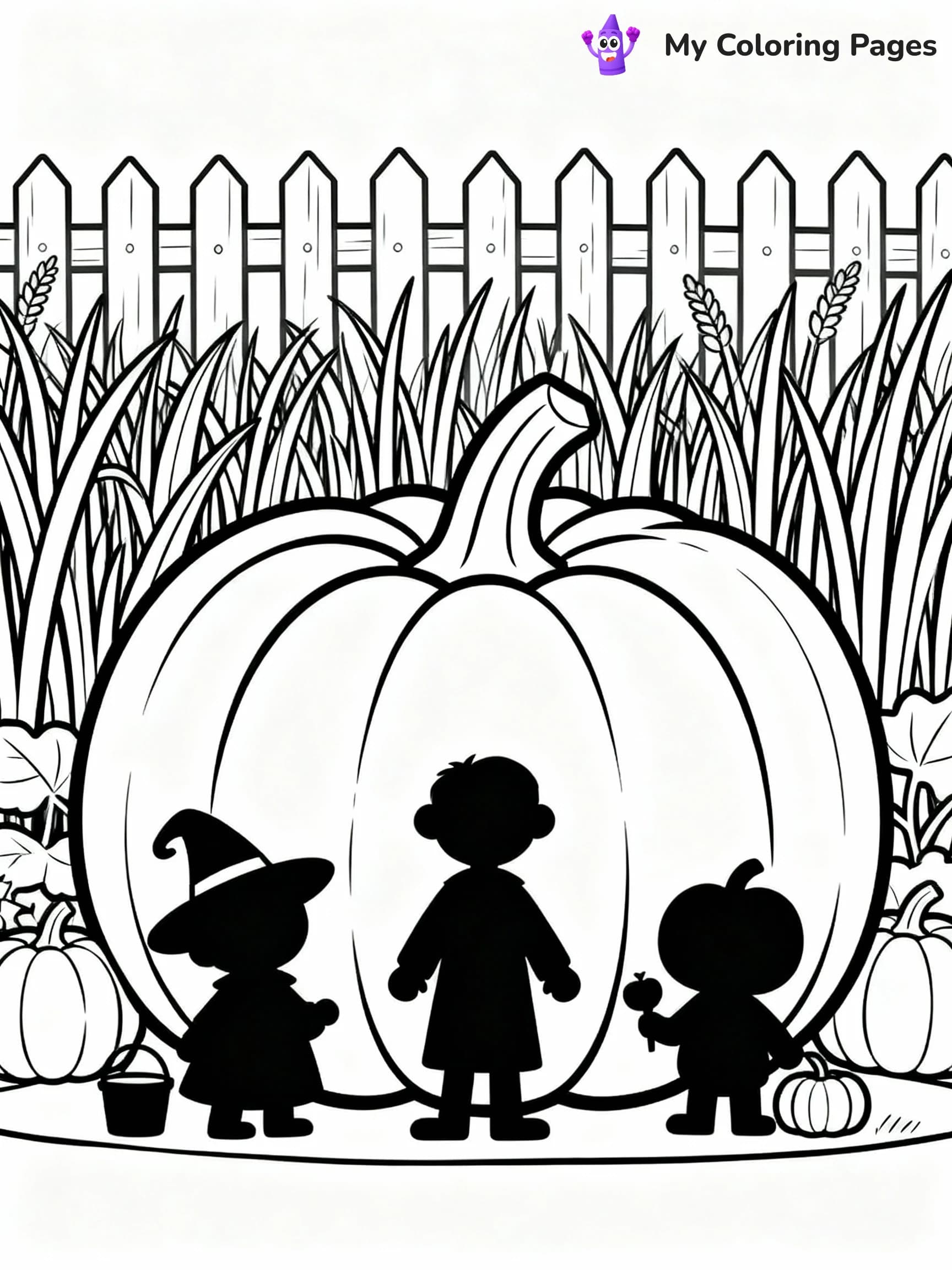 Pumpkin Coloring Pages - 5
