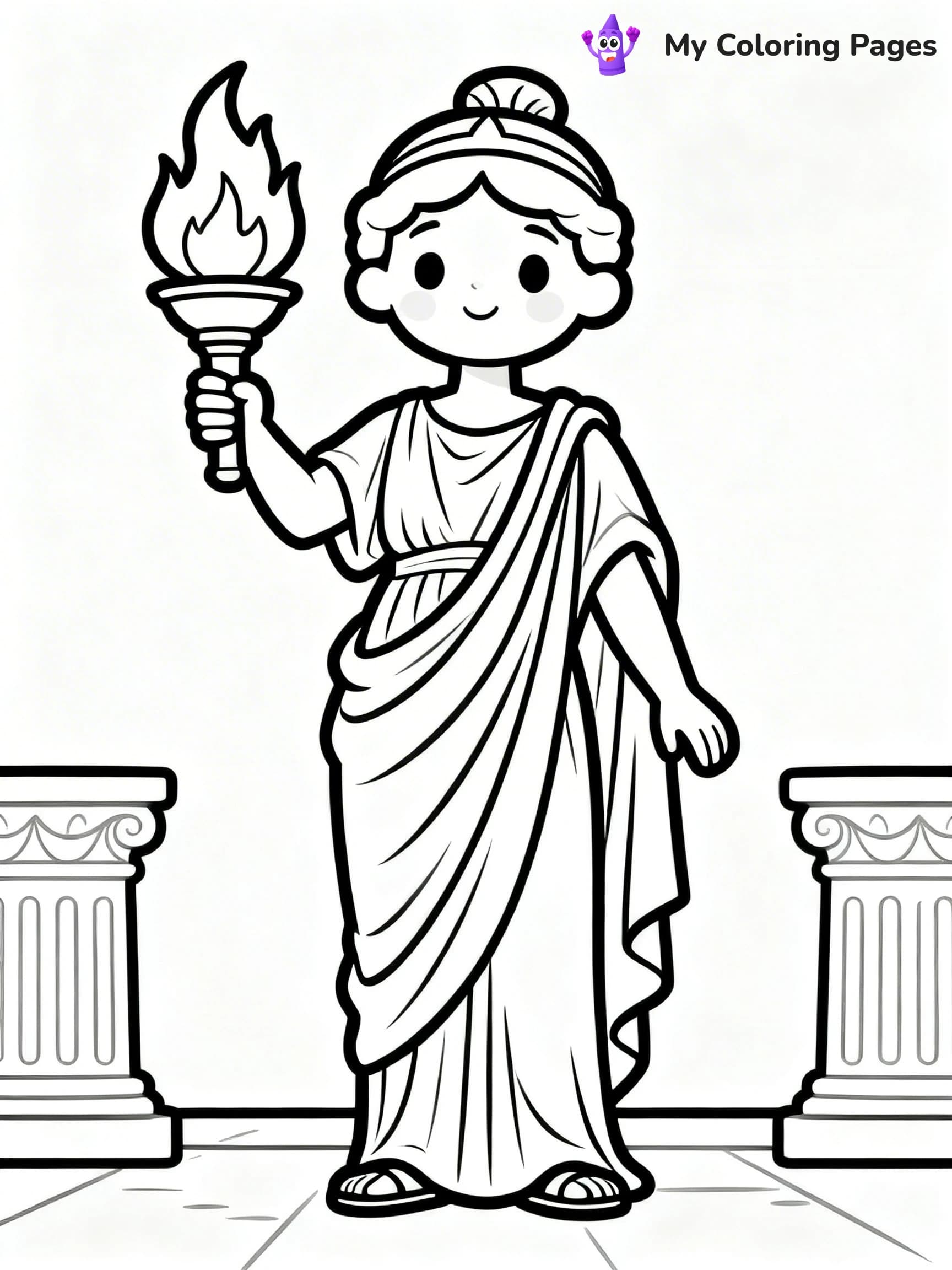 Ancient Rome Coloring Pages - 15