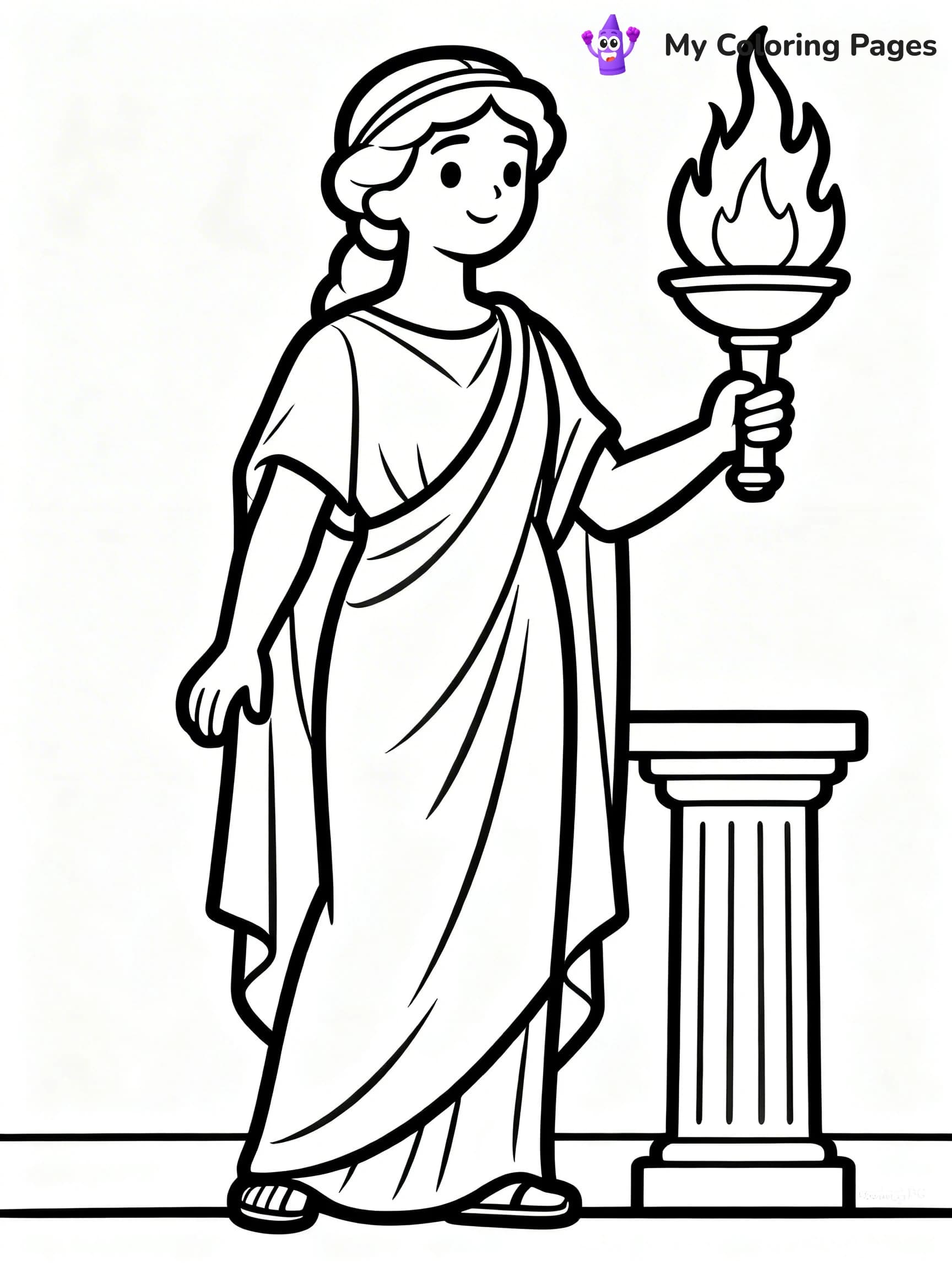 Ancient Rome Coloring Pages - 14
