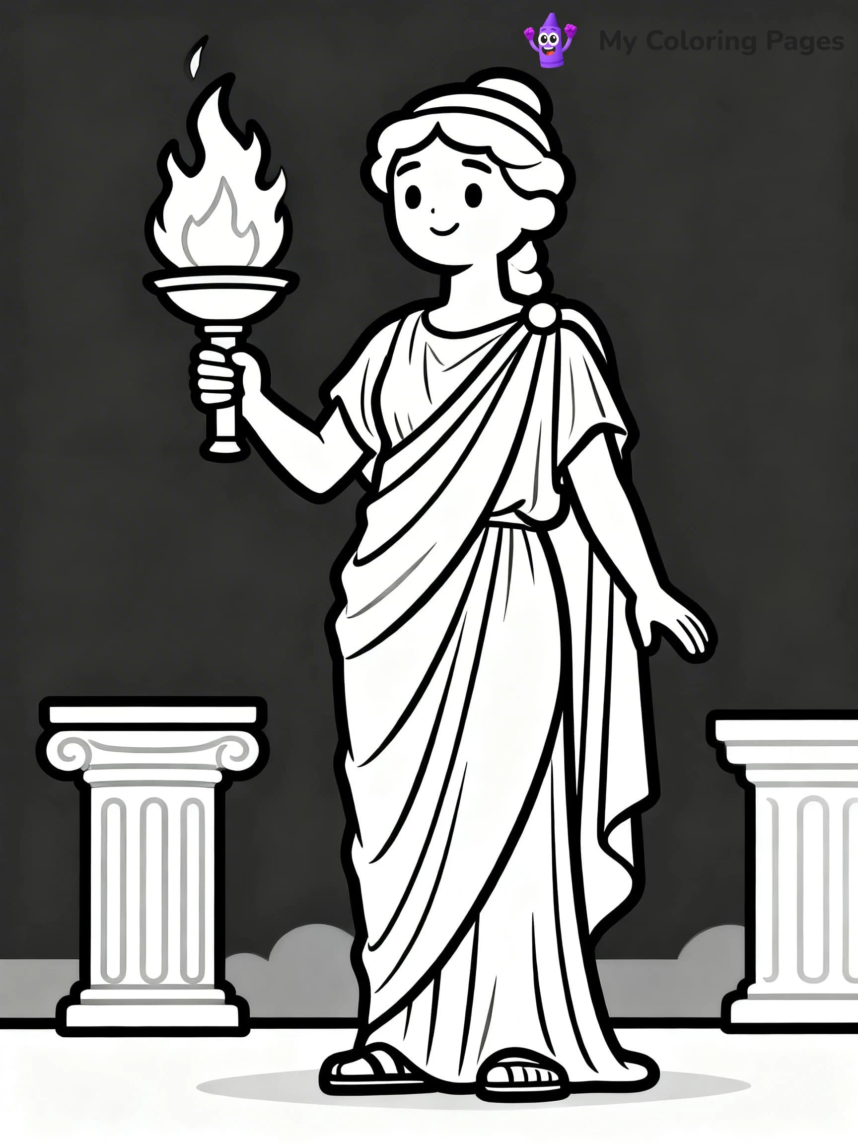 Ancient Rome Coloring Pages - 12