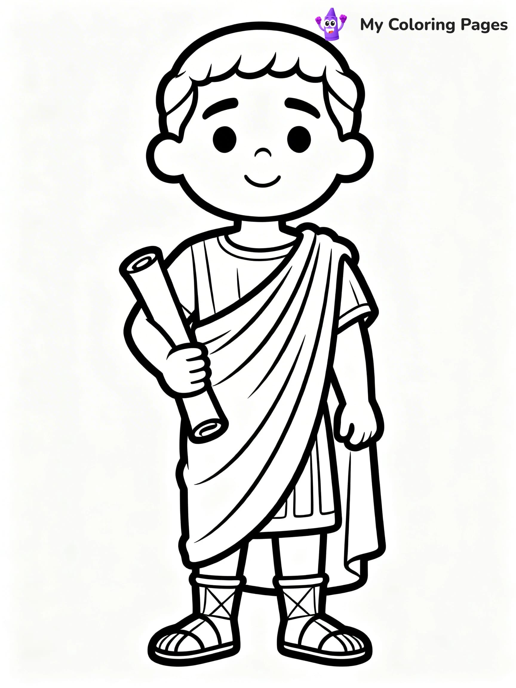 Ancient Rome Coloring Pages - 11