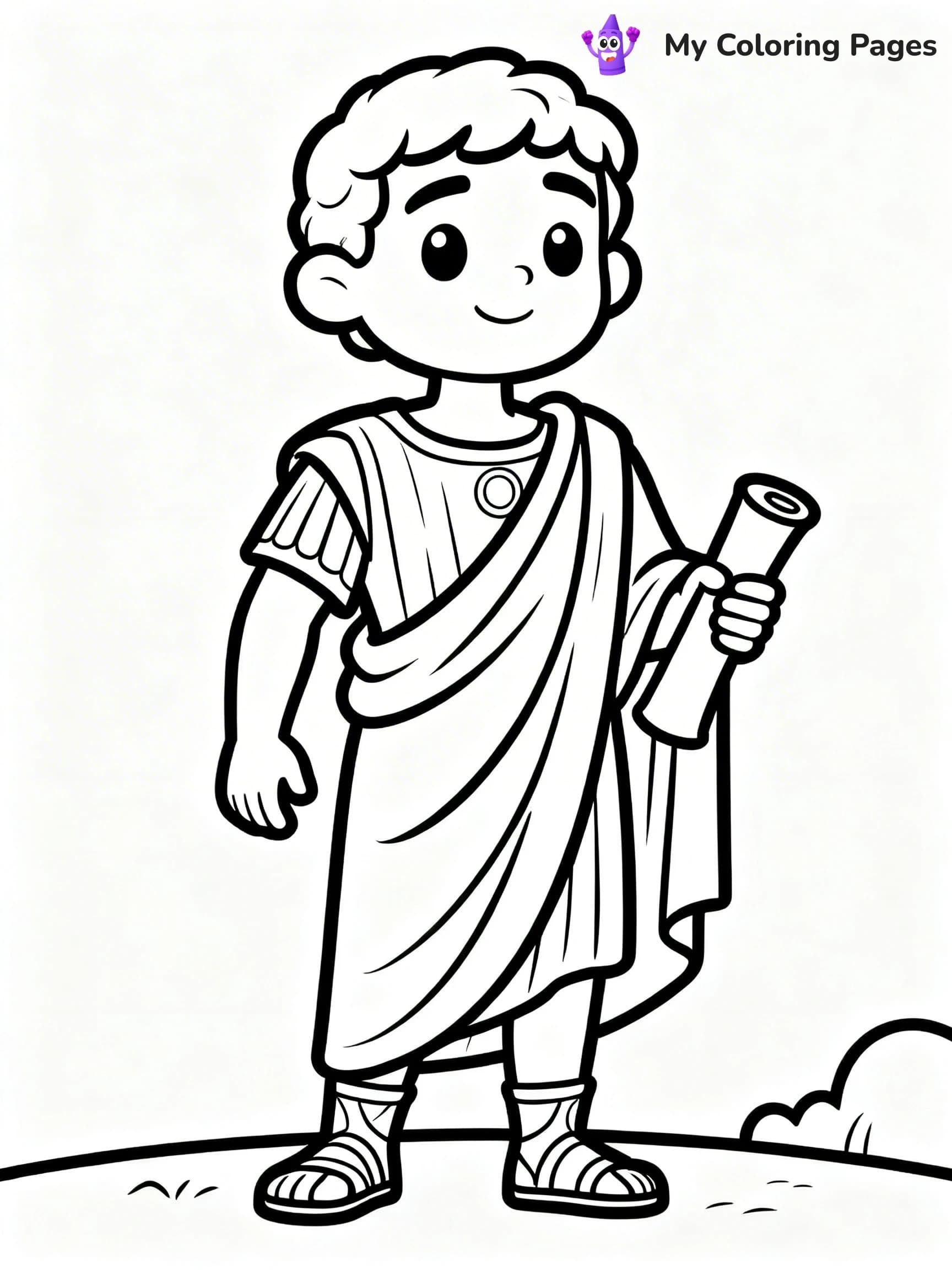 Ancient Rome Coloring Pages - 6
