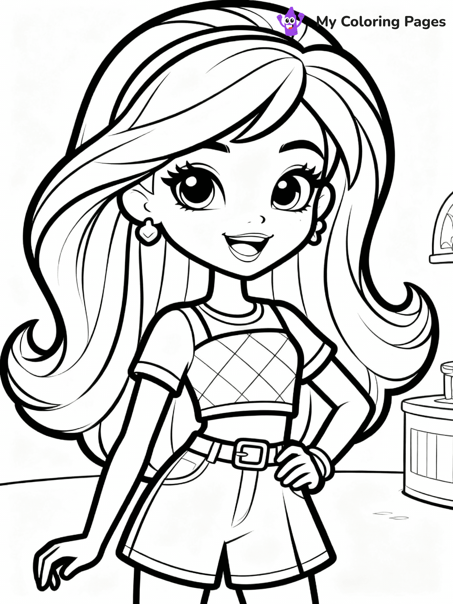 Rainbow High Coloring Pages - 25
