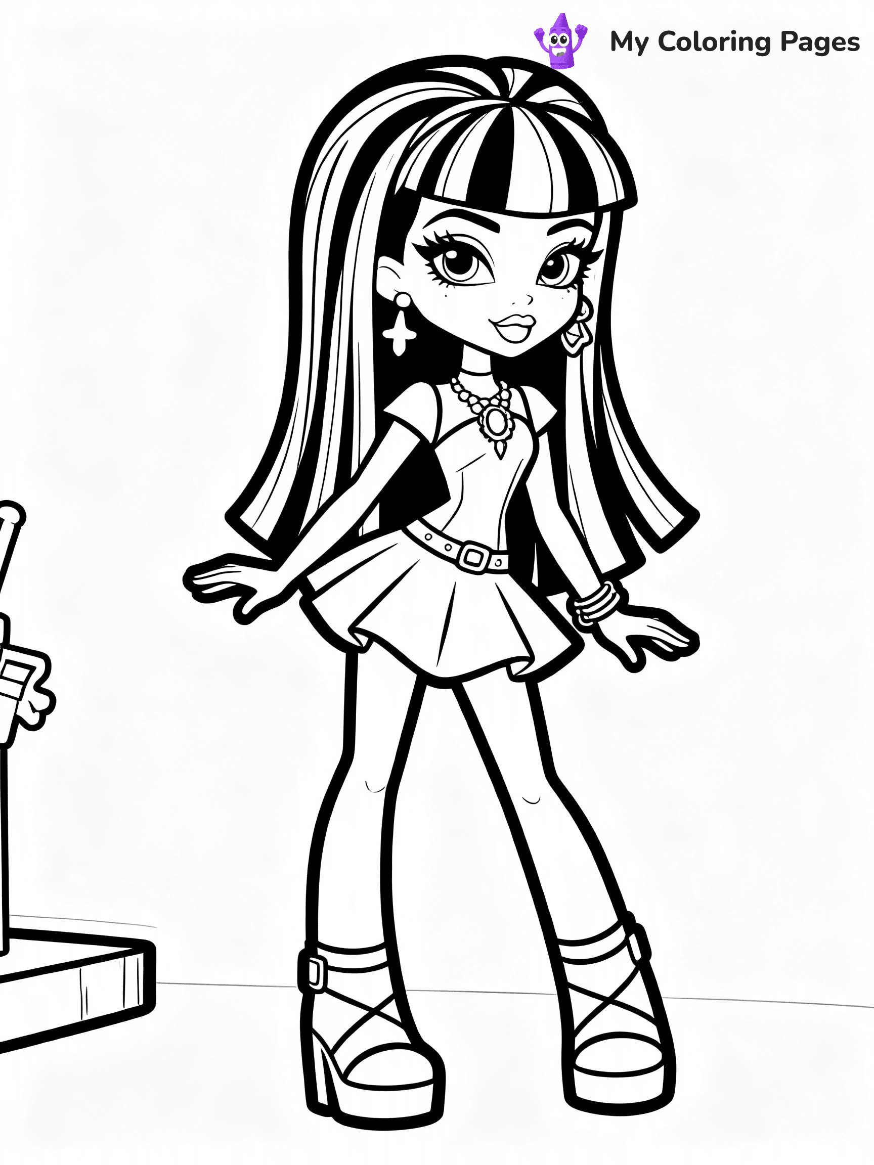 Rainbow High Coloring Pages - 15