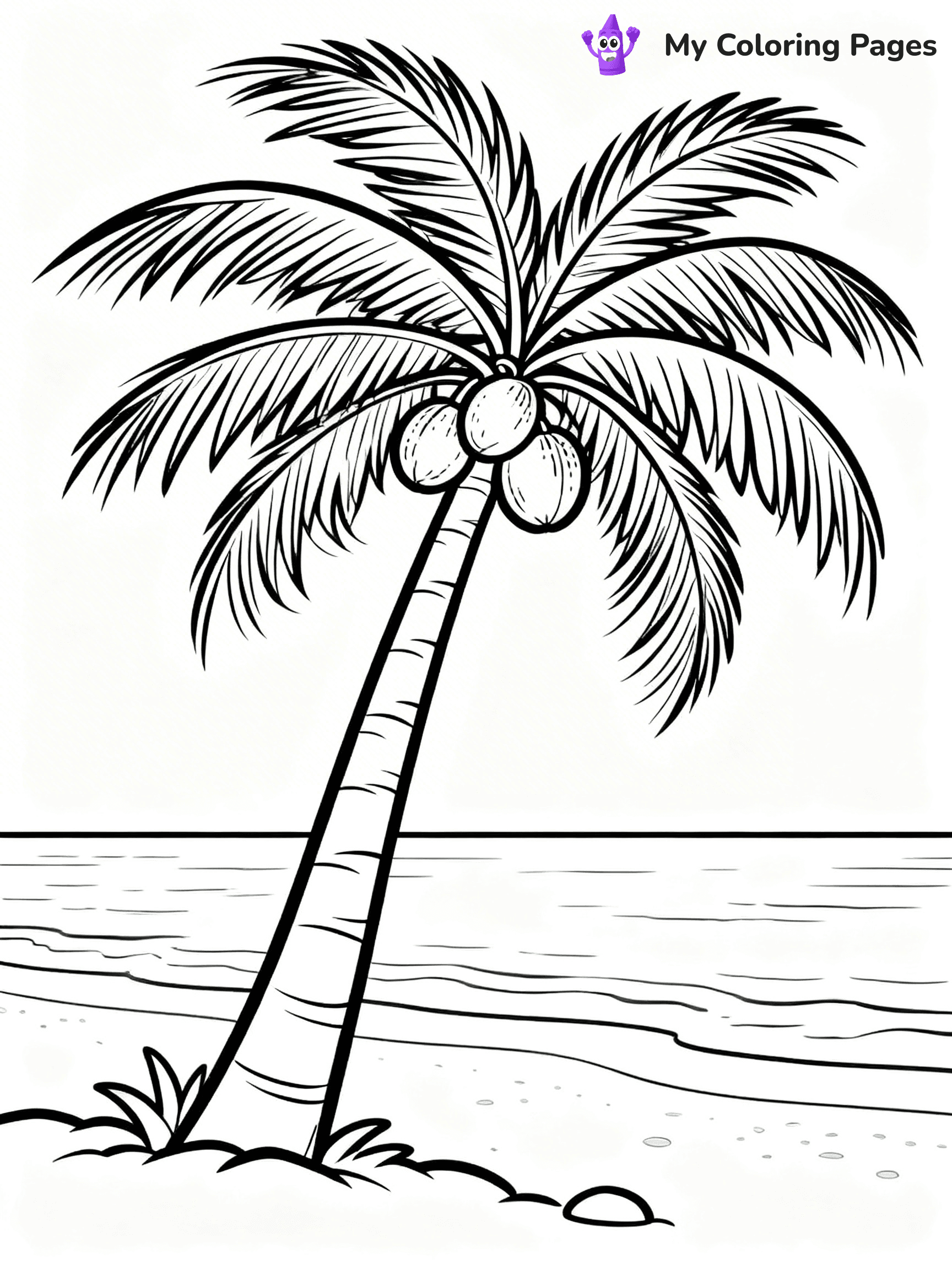 Easy Hawaii Coloring Pages - 13