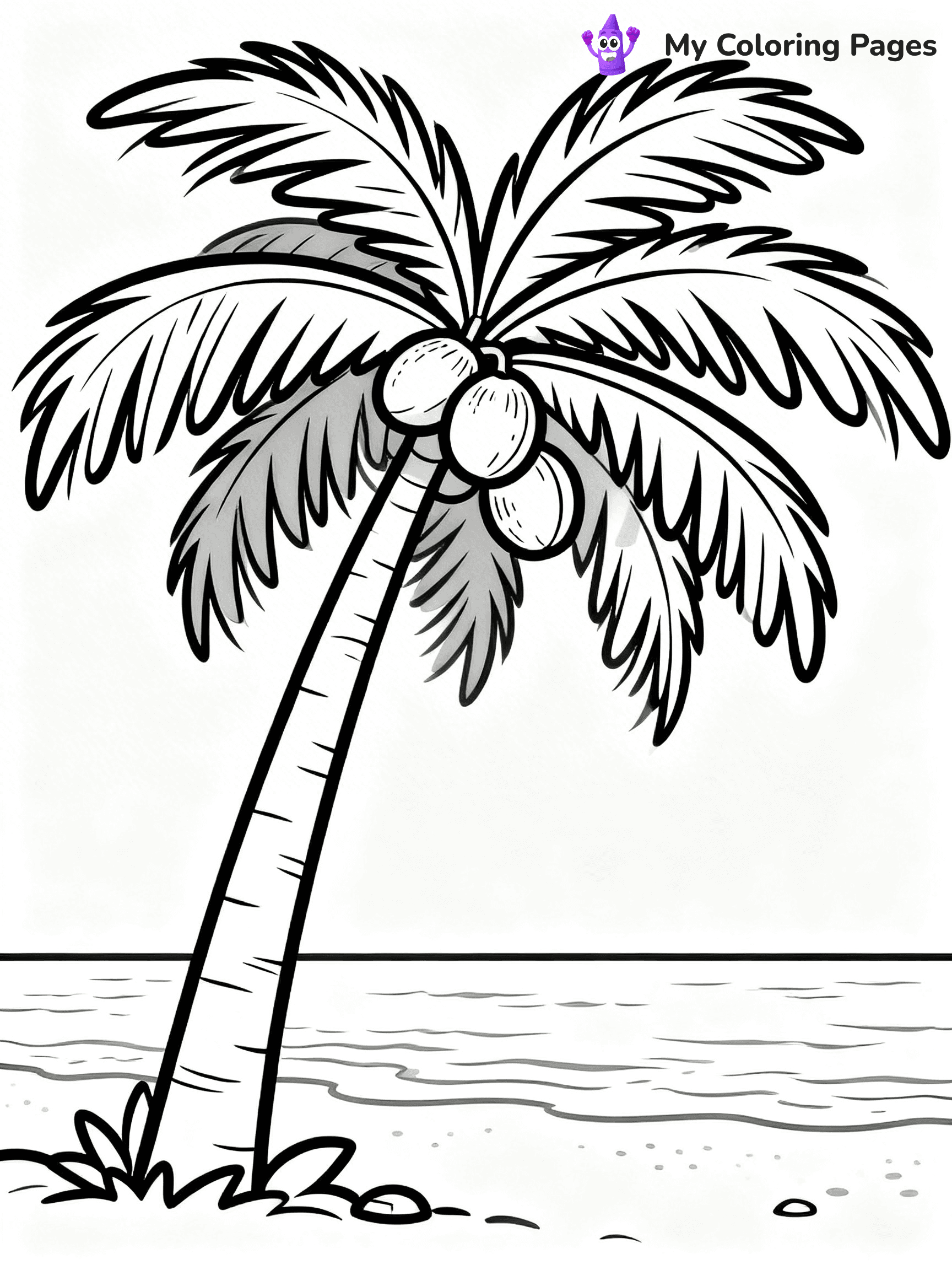 Easy Hawaii Coloring Pages - 12