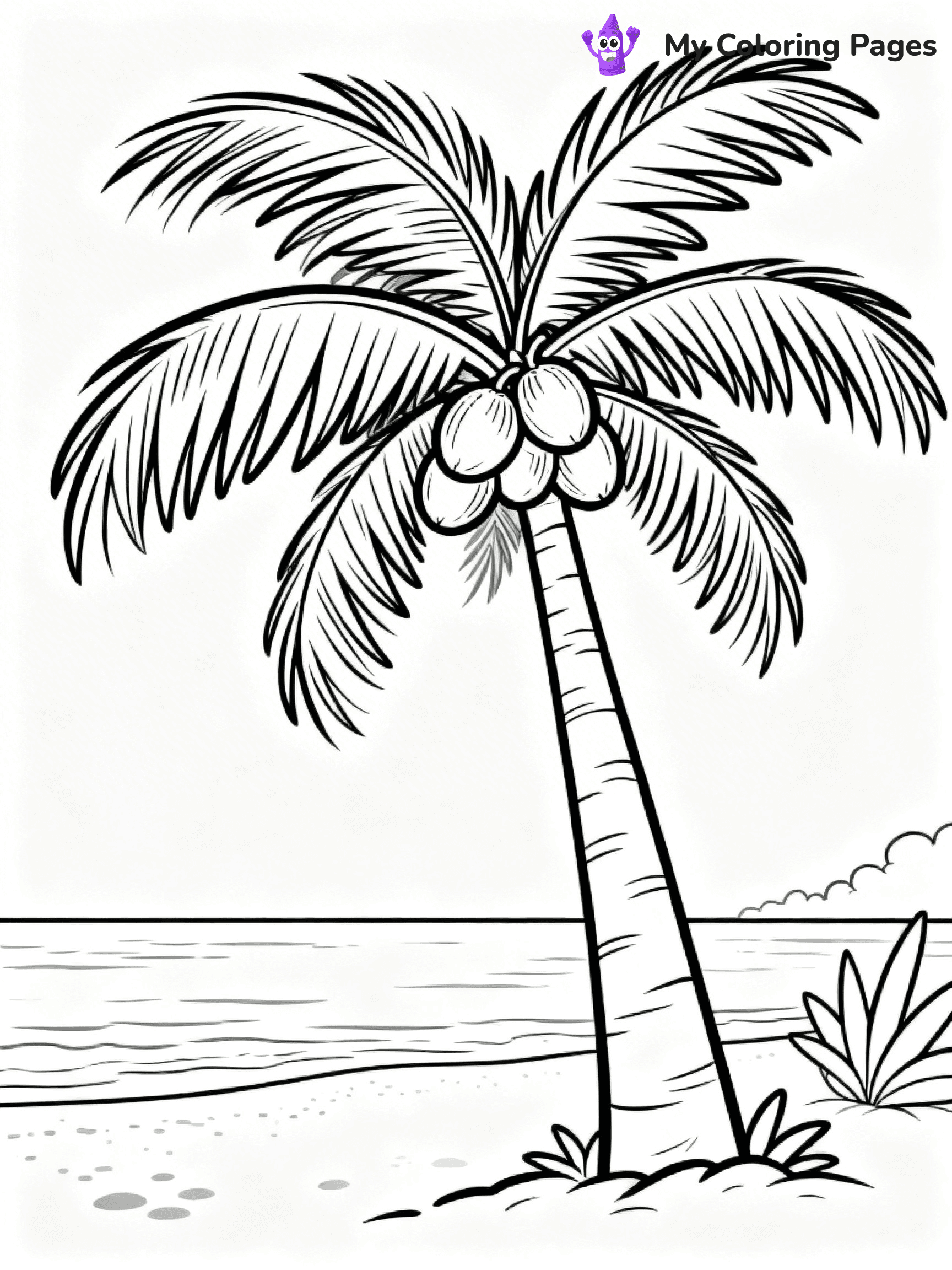 Easy Hawaii Coloring Pages - 11