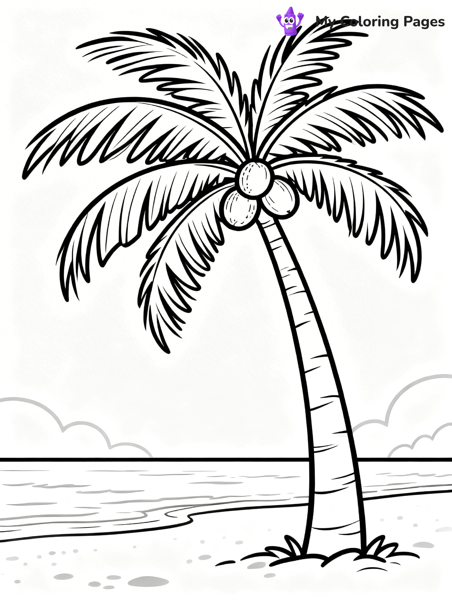 Easy Hawaii Coloring Pages - 9