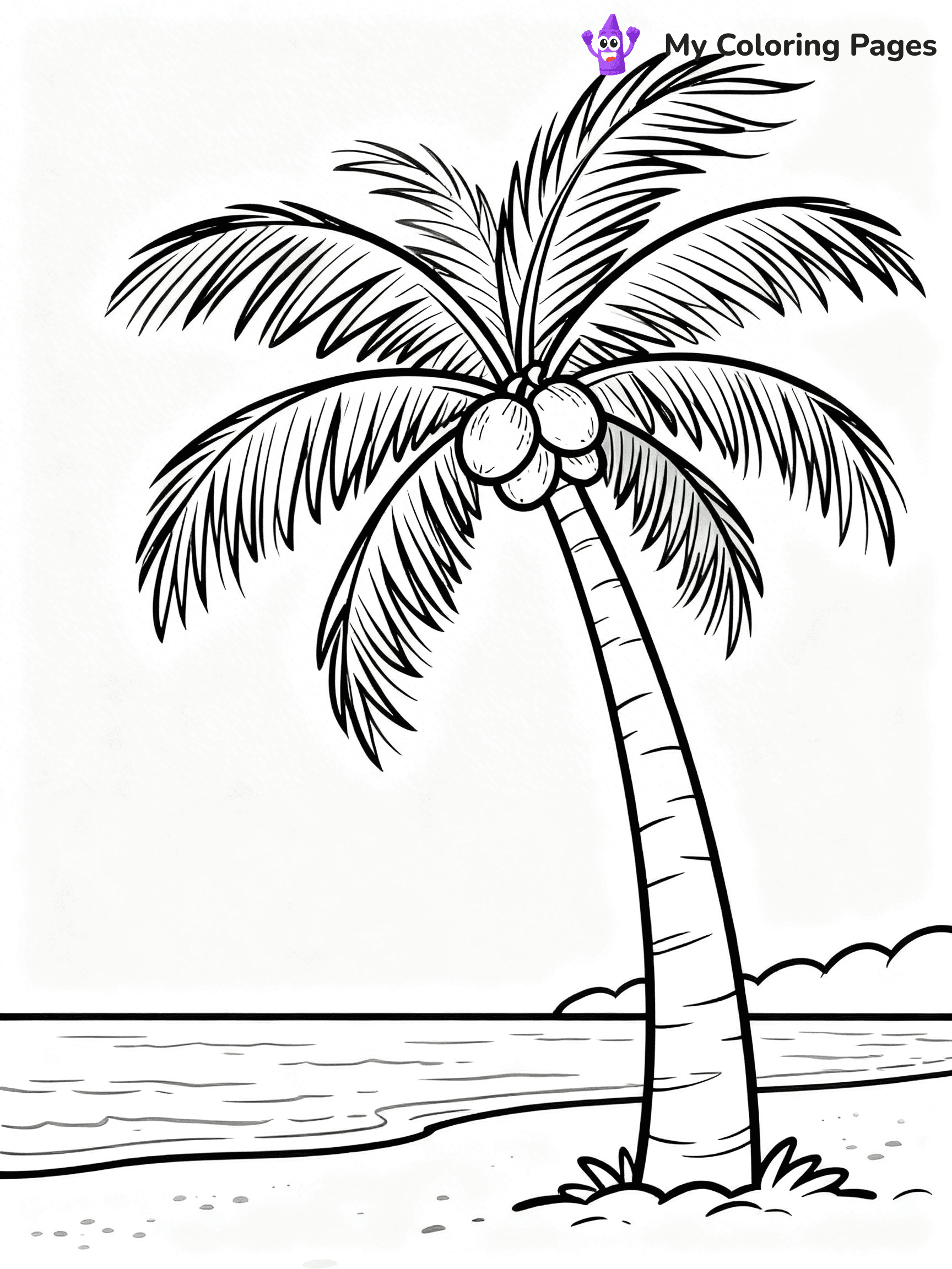 Easy Hawaii Coloring Pages - 8