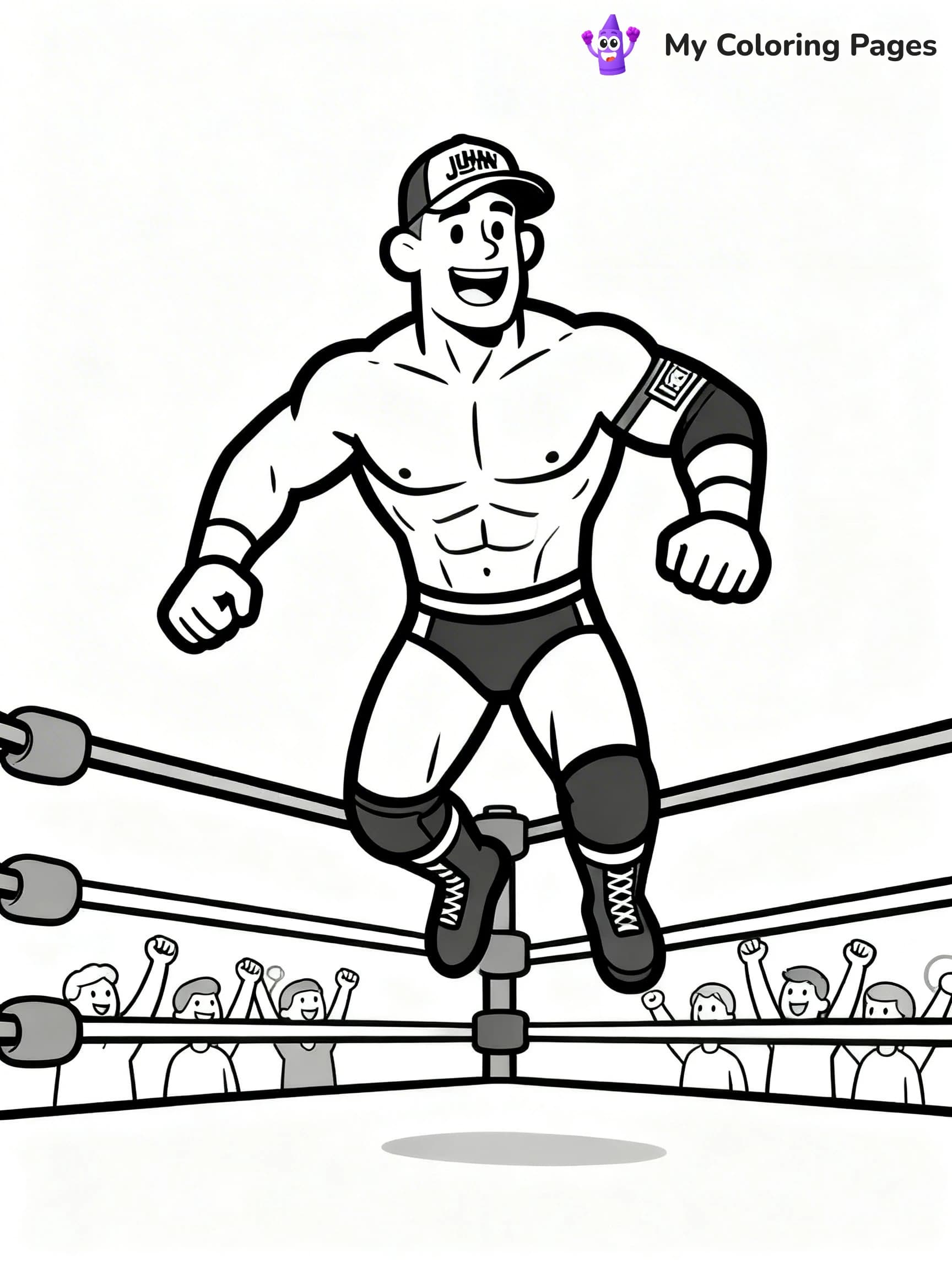 John Cena Coloring Pages - 6