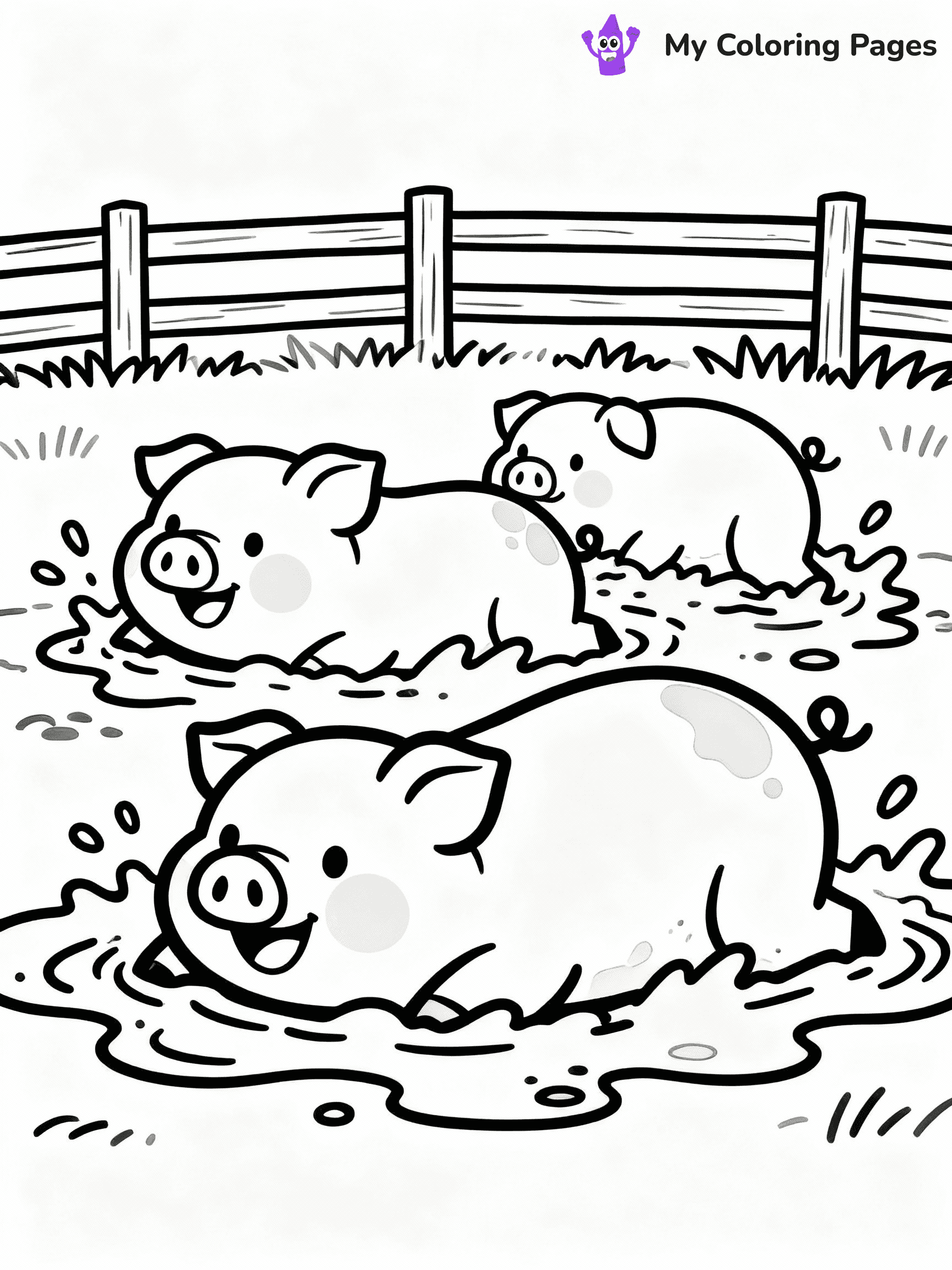 Farm Animal Coloring Pages - 13