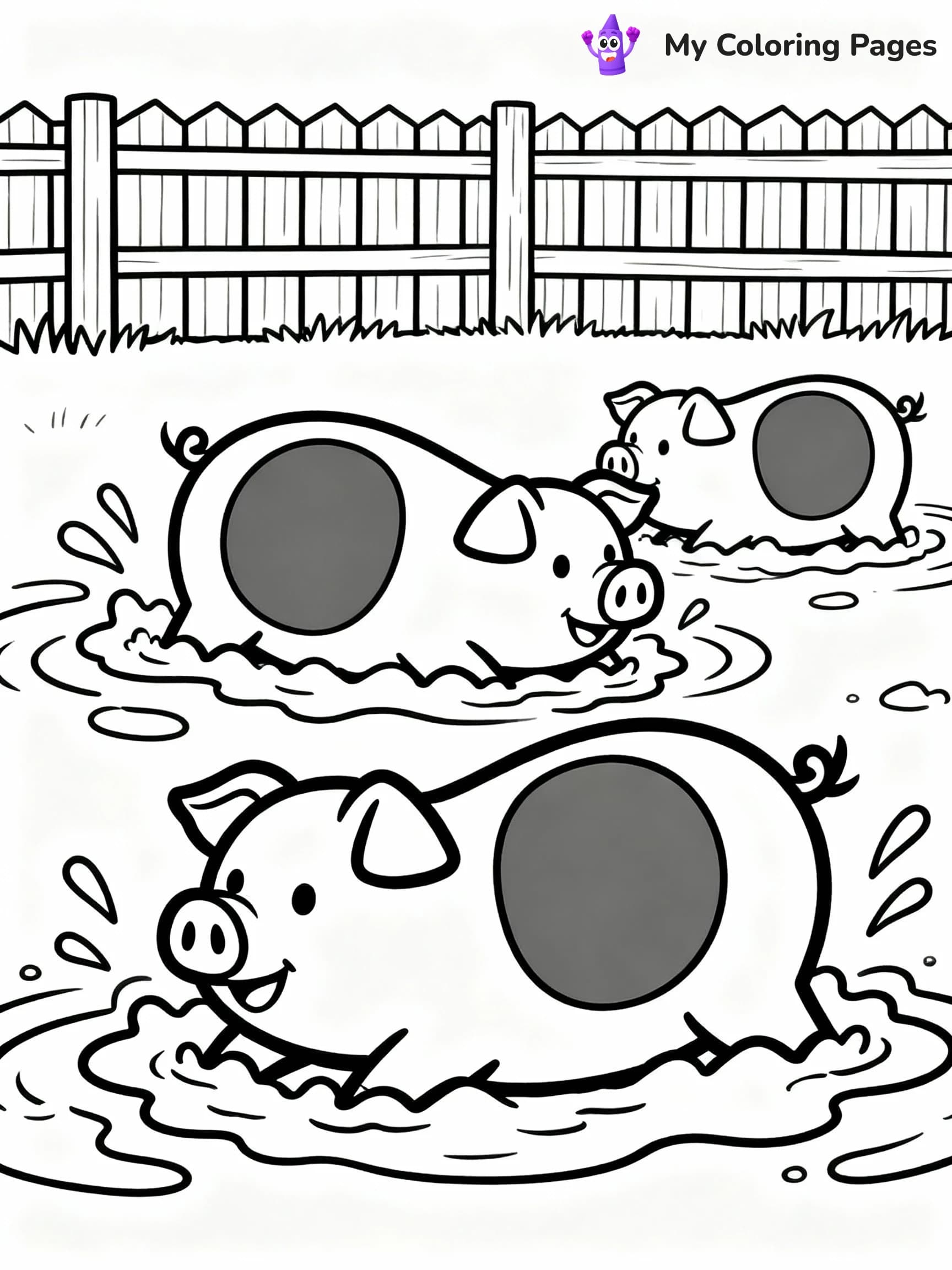Farm Animal Coloring Pages - 11