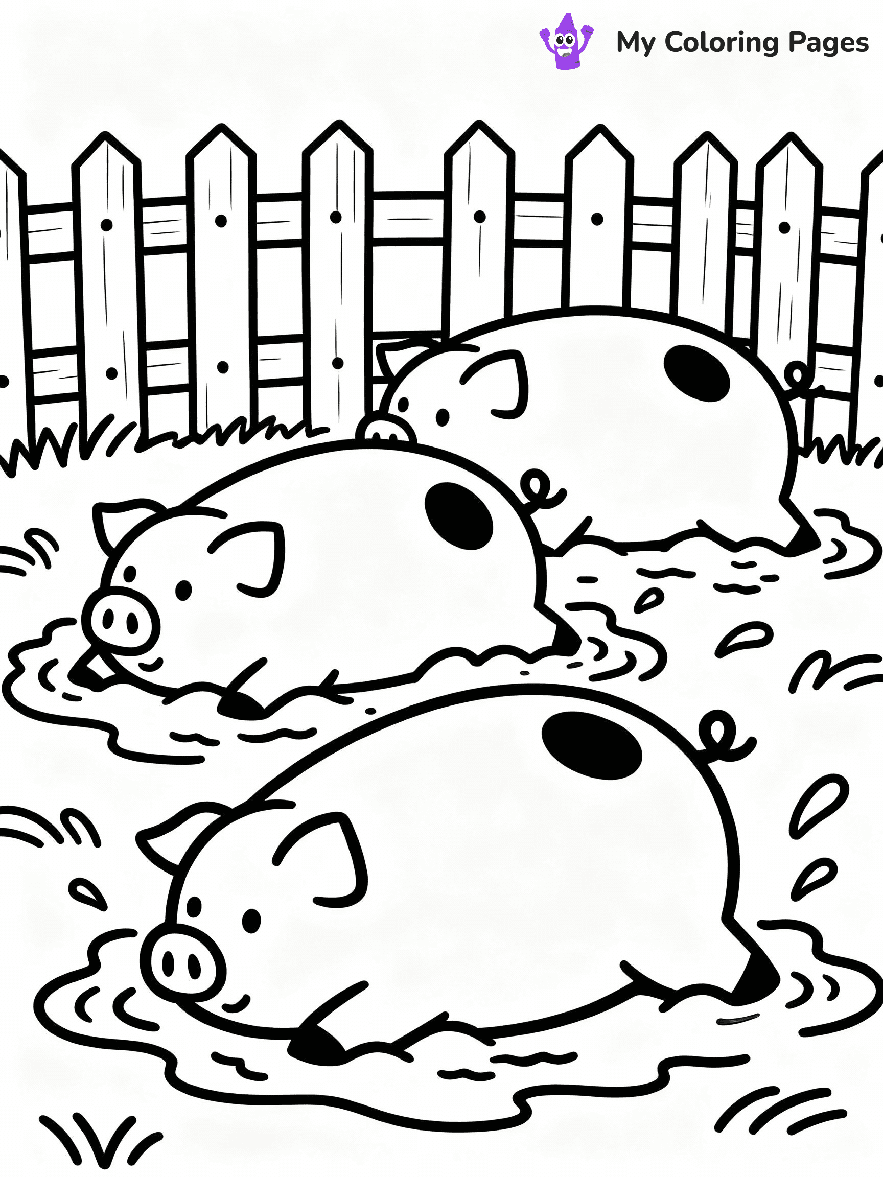Farm Animal Coloring Pages - 10