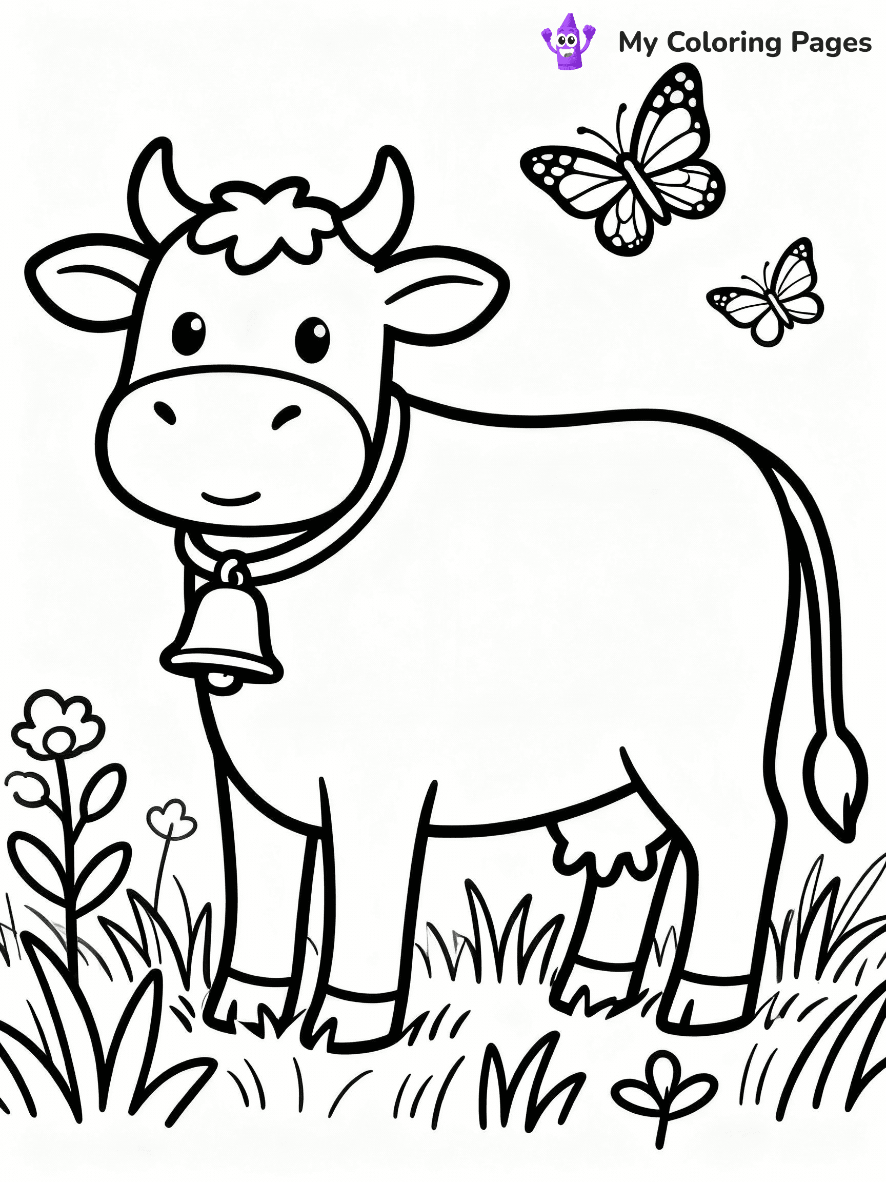 Farm Animal Coloring Pages - 6
