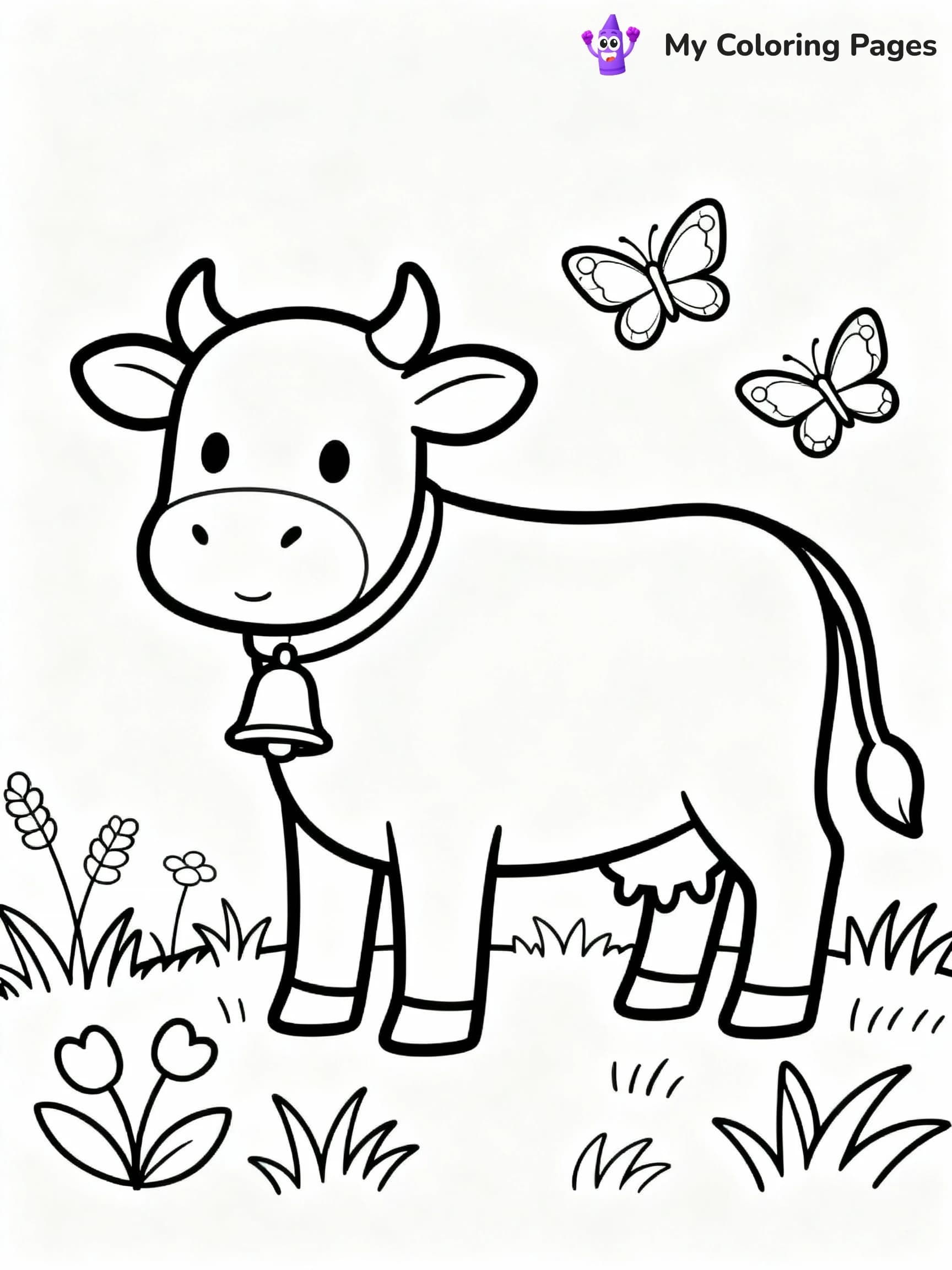 Farm Animal Coloring Pages - 4