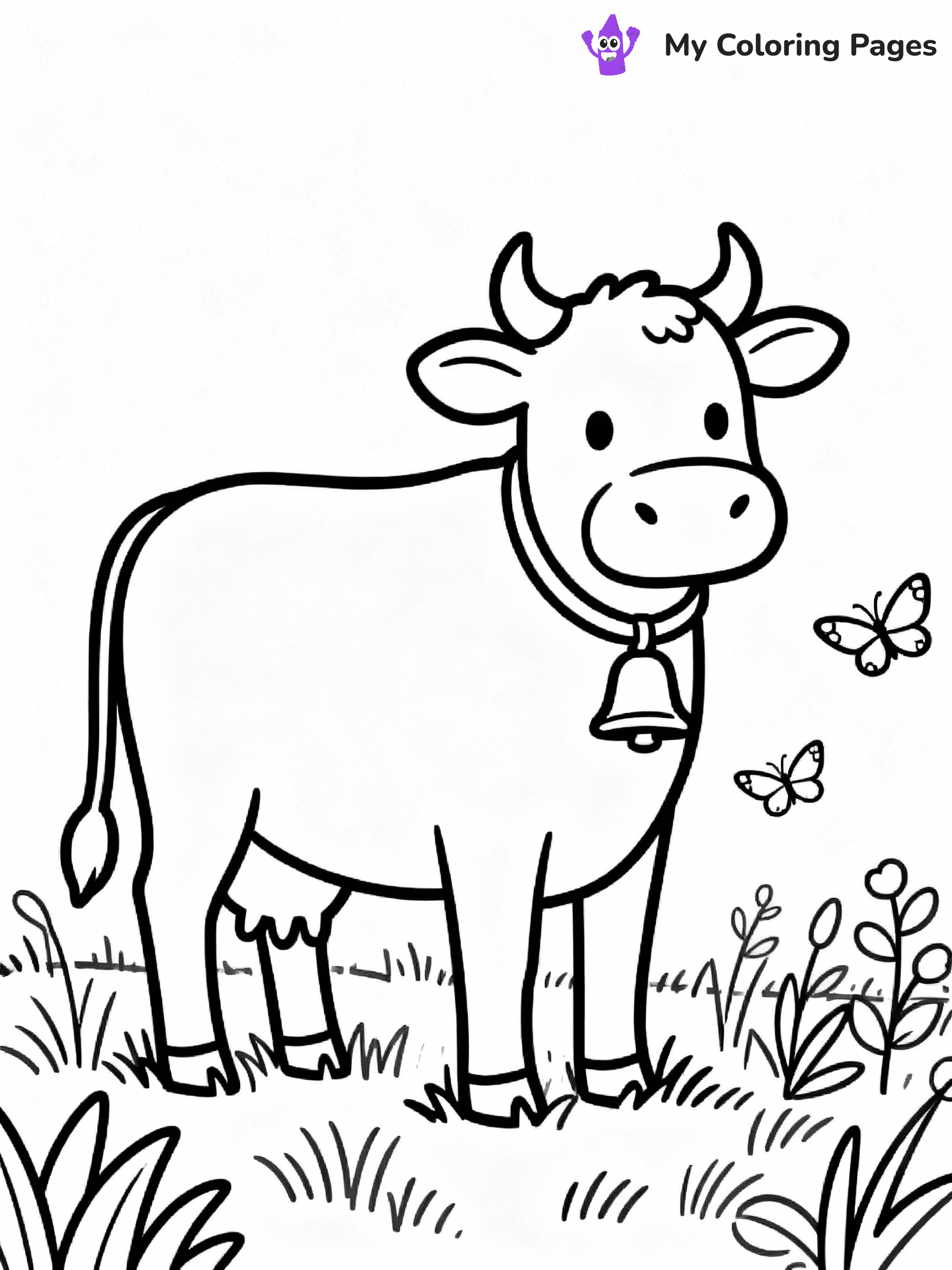Farm Animal Coloring Pages - 3