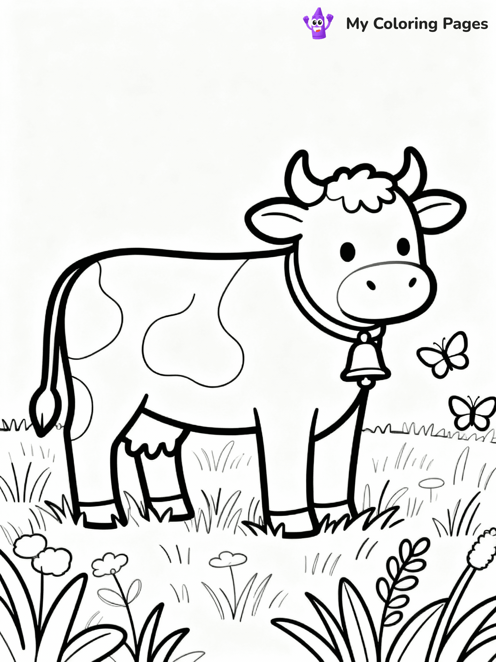Farm Animal Coloring Pages - 2