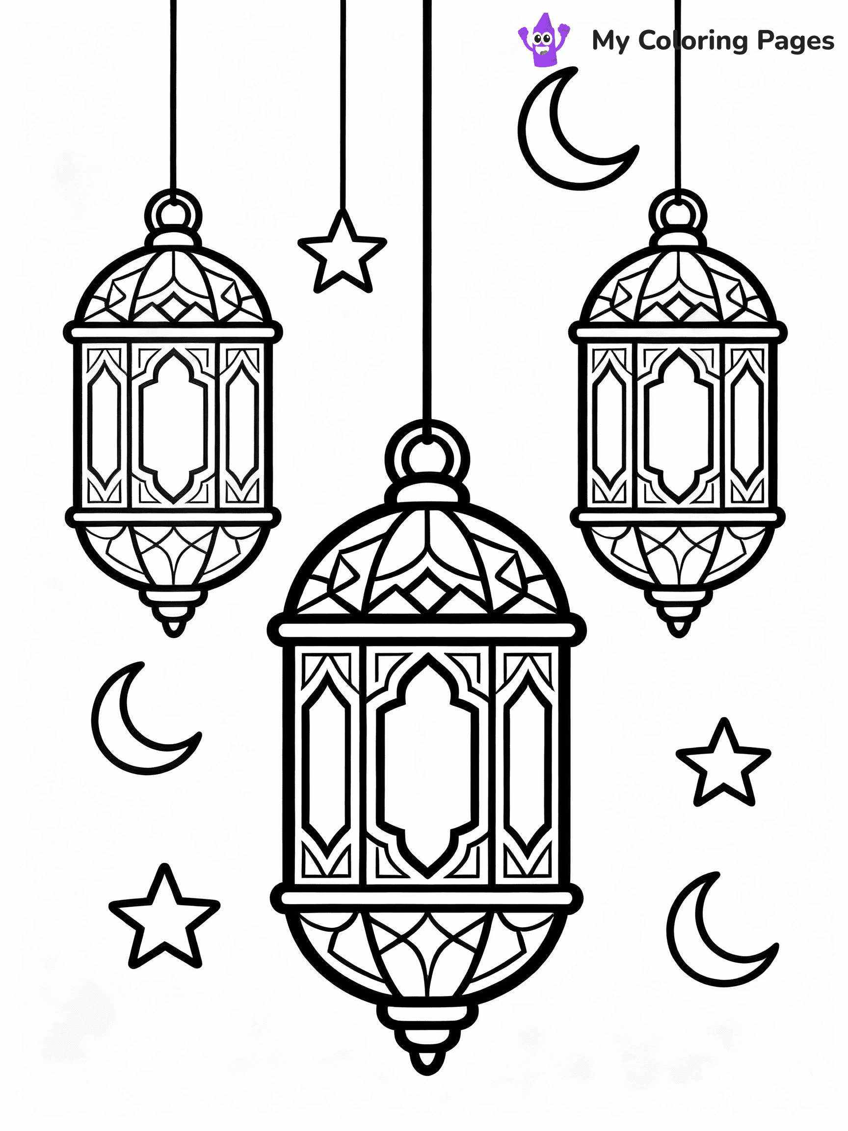 Eid Coloring Pages - 23