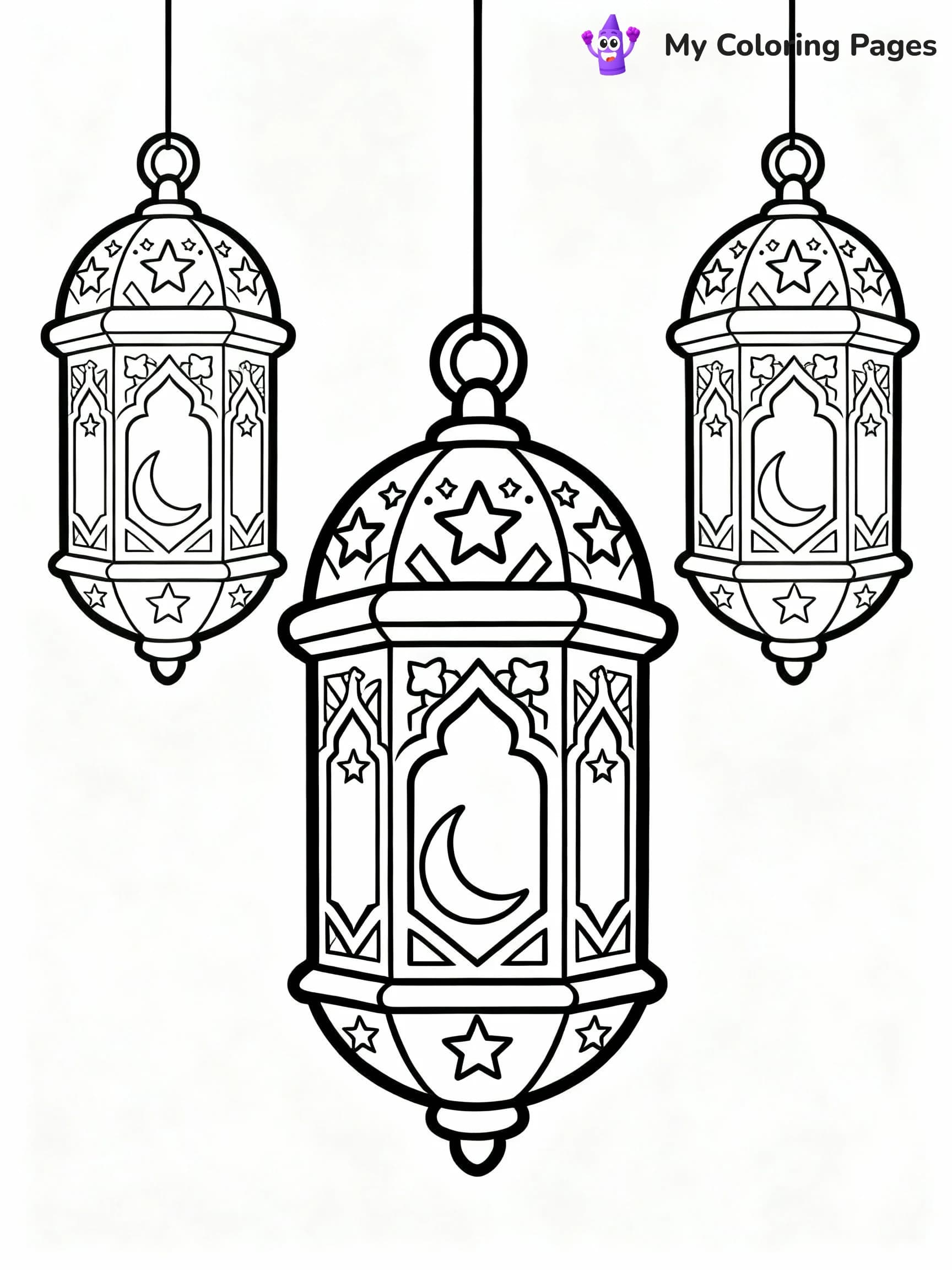 Eid Coloring Pages - 22