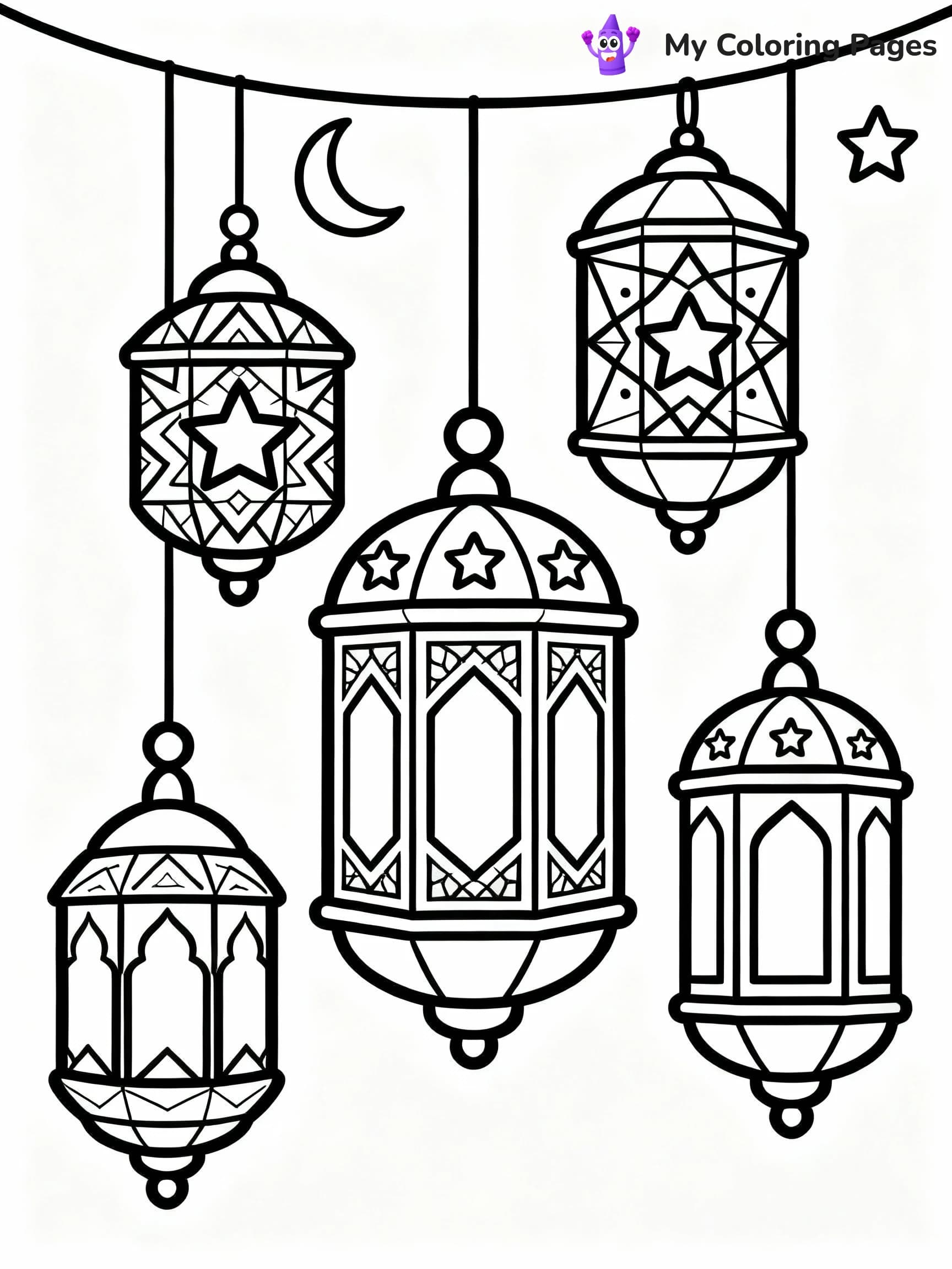 Eid Coloring Pages - 21