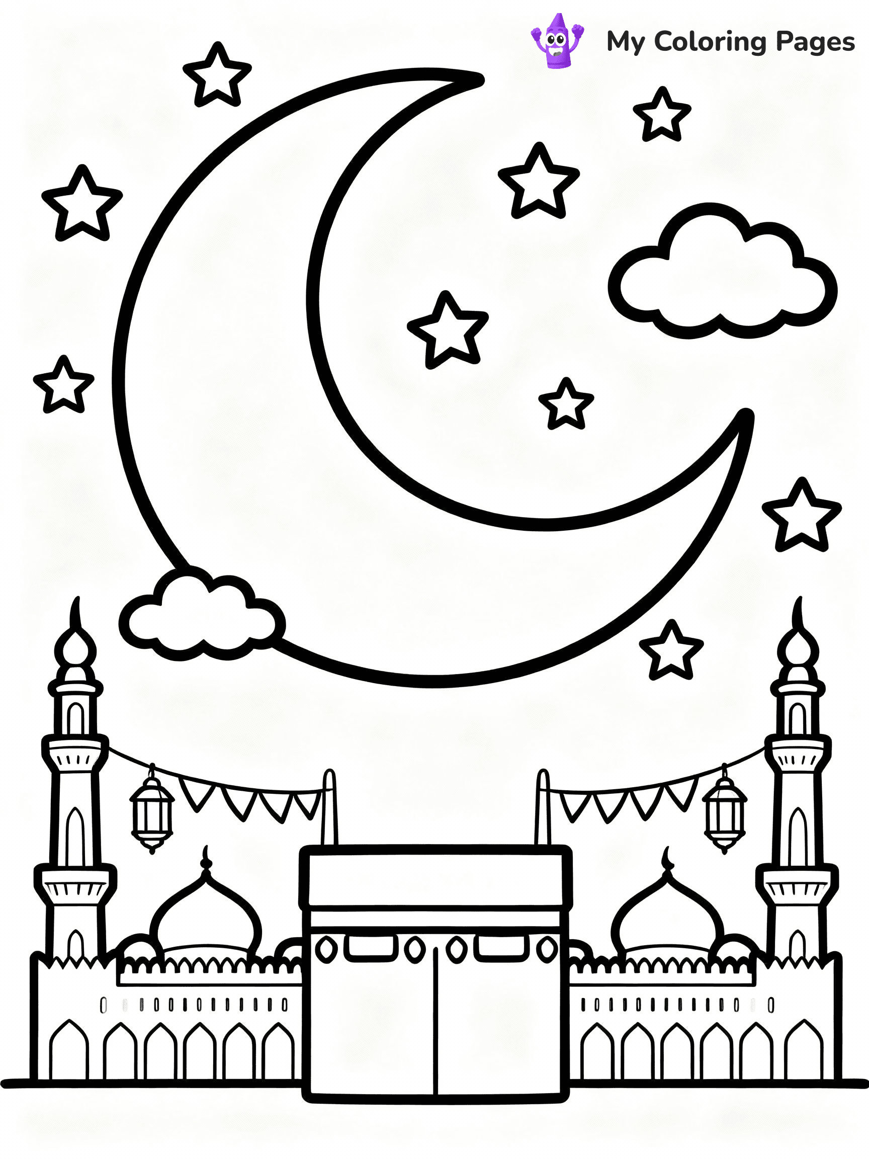 Eid Coloring Pages - 15