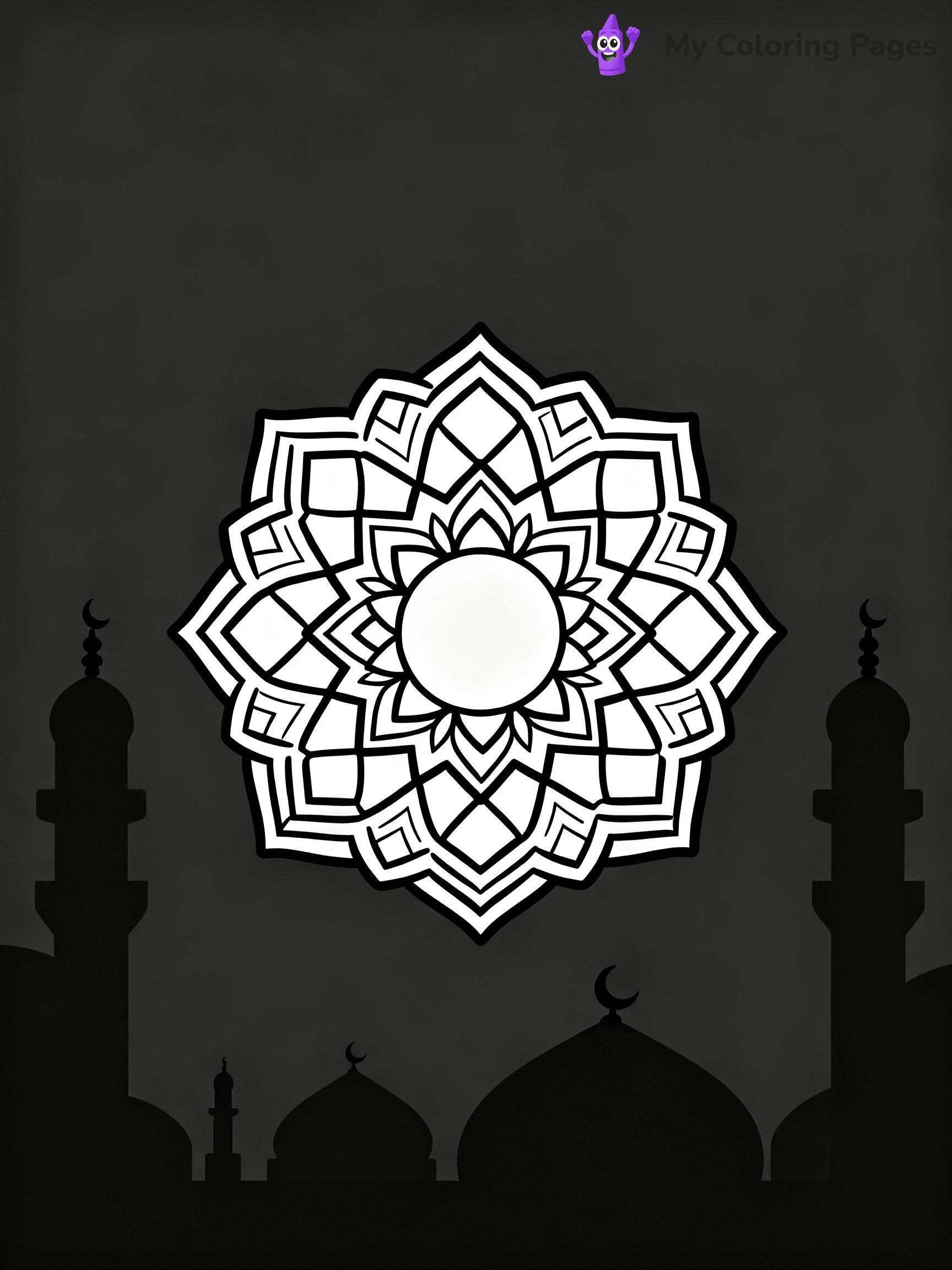 Eid Coloring Pages - 8