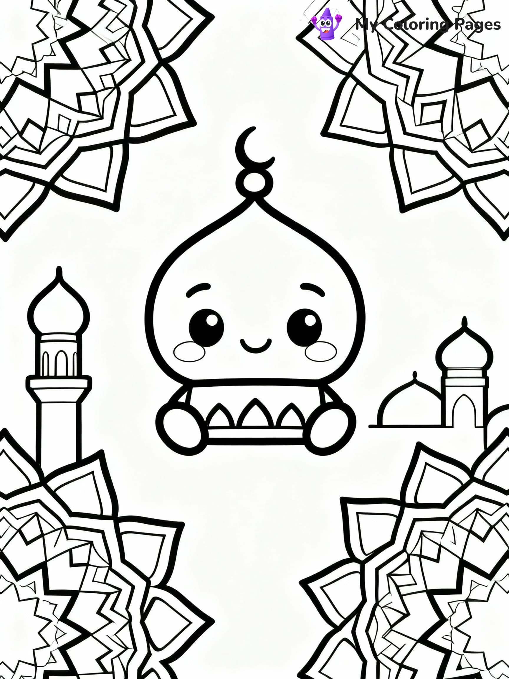Eid Coloring Pages - 5