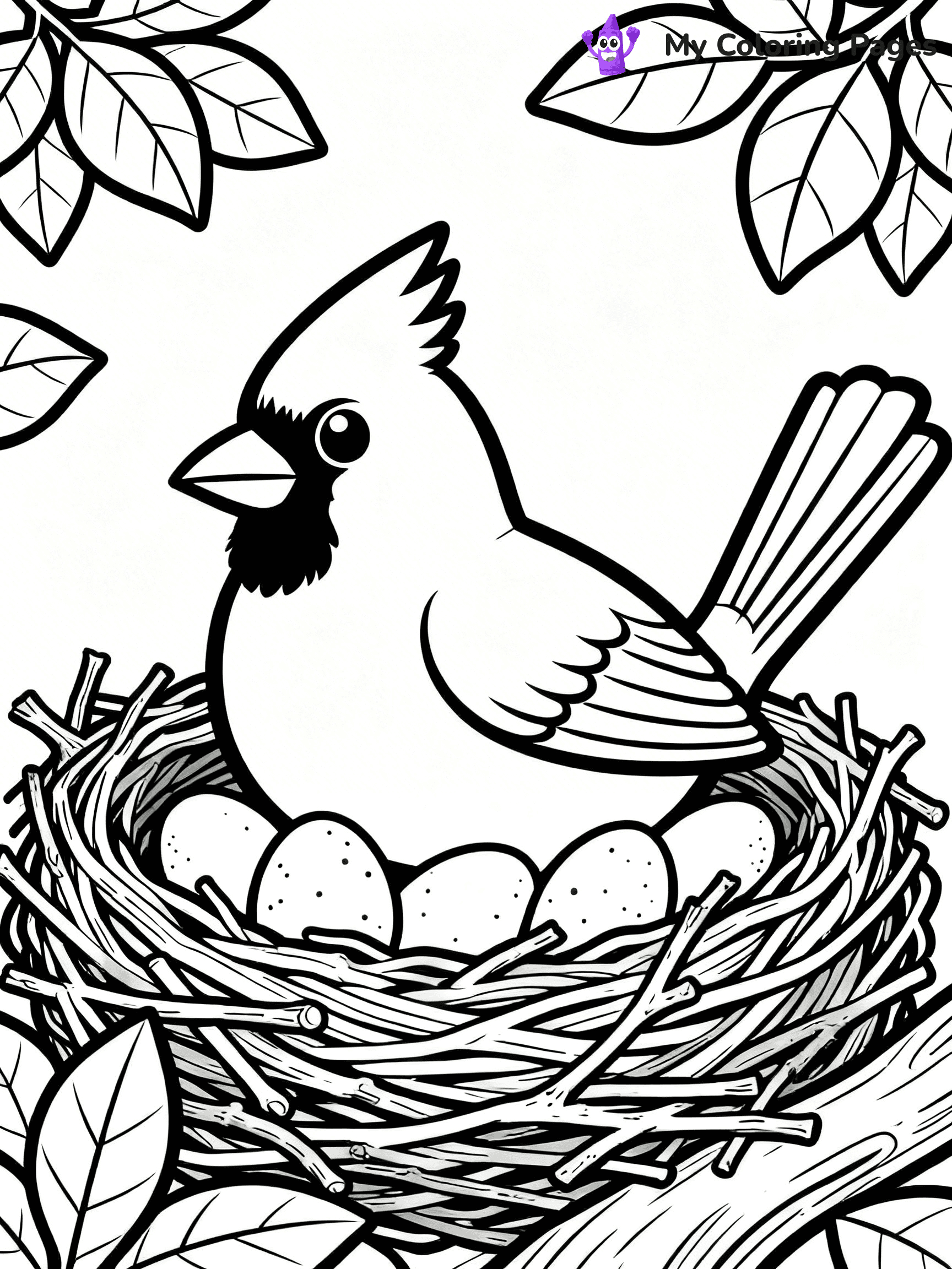 Cardinal Coloring Pages - 18