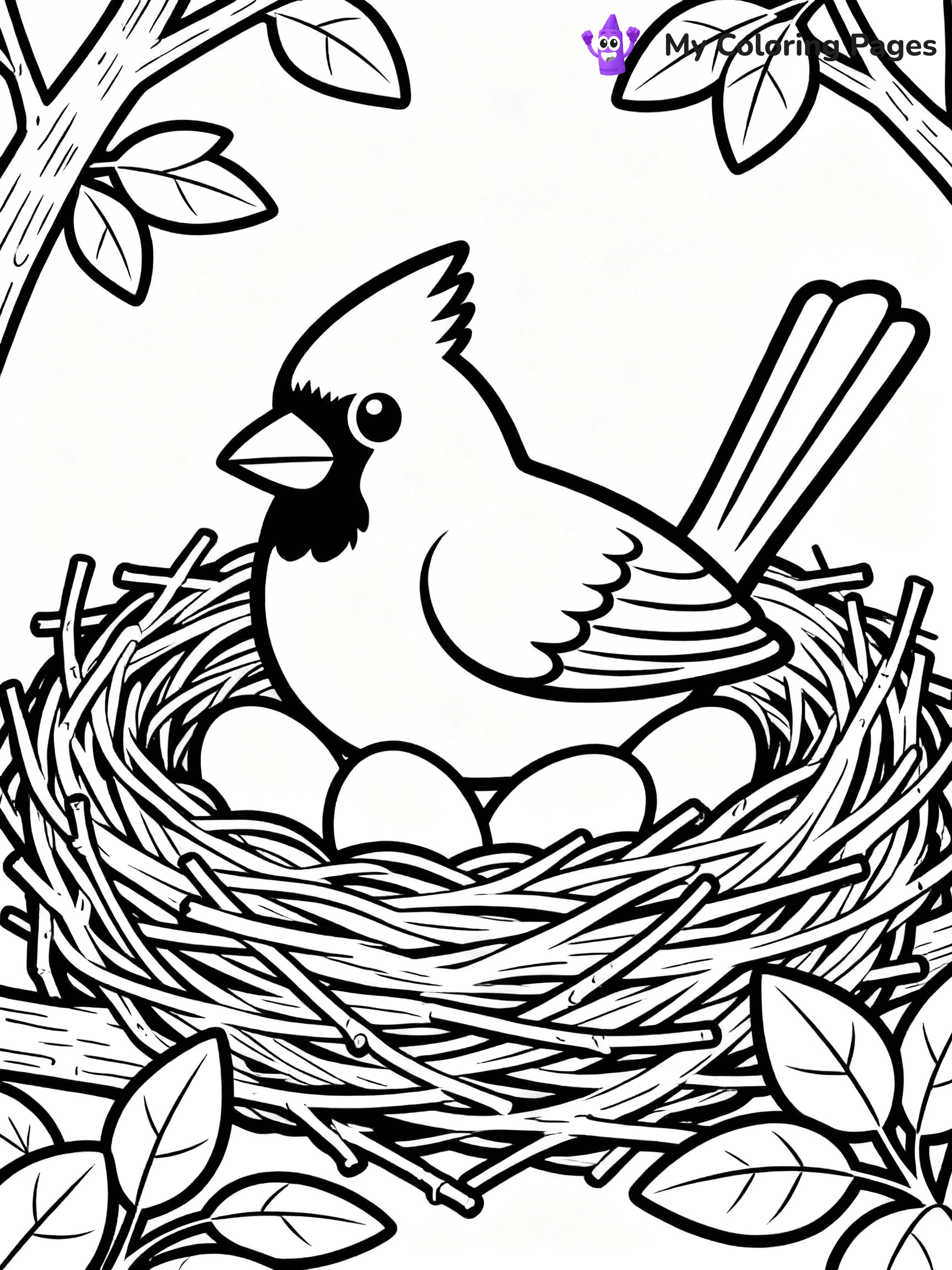 Cardinal Coloring Pages - 15