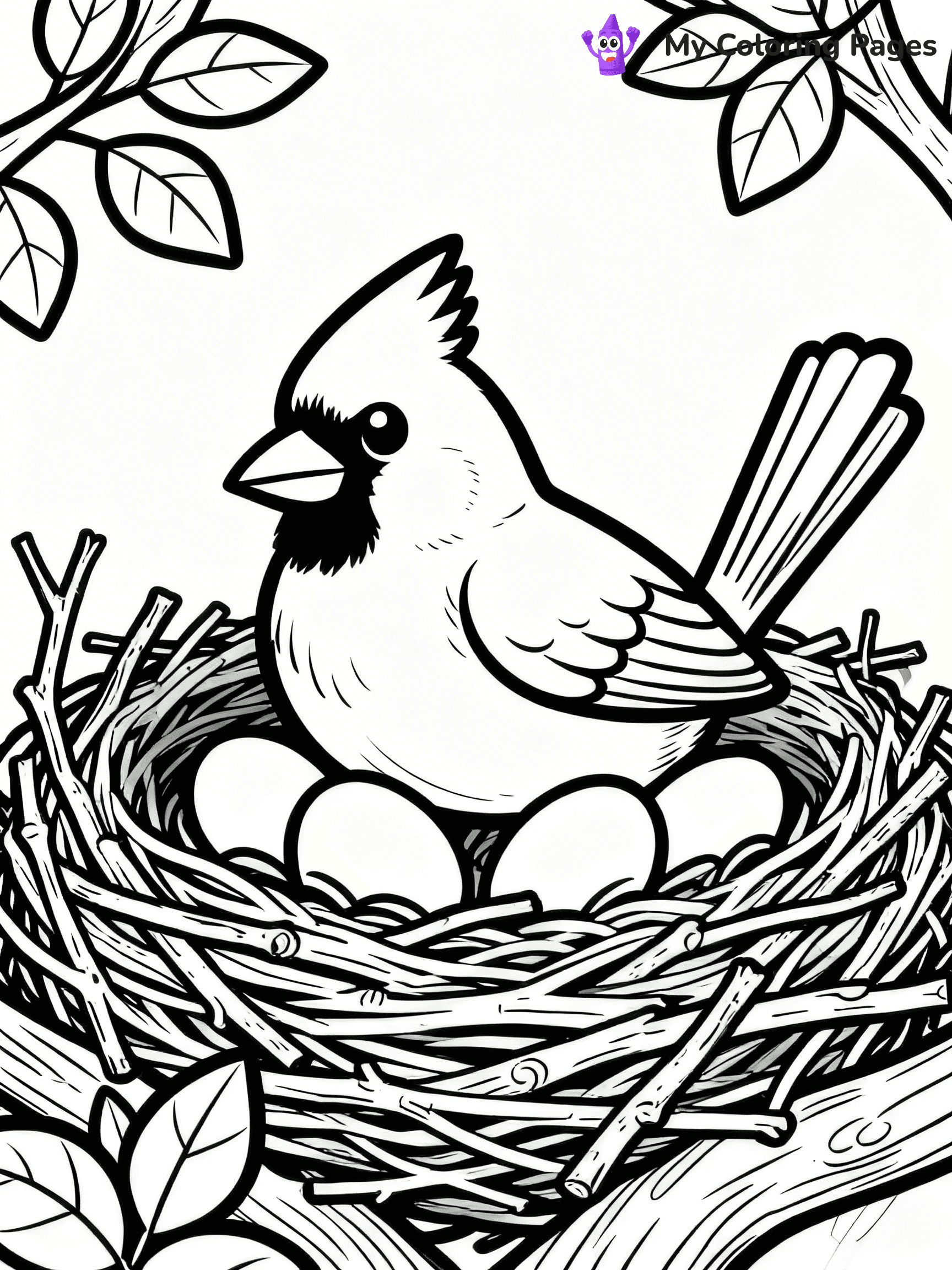 Cardinal Coloring Pages - 14