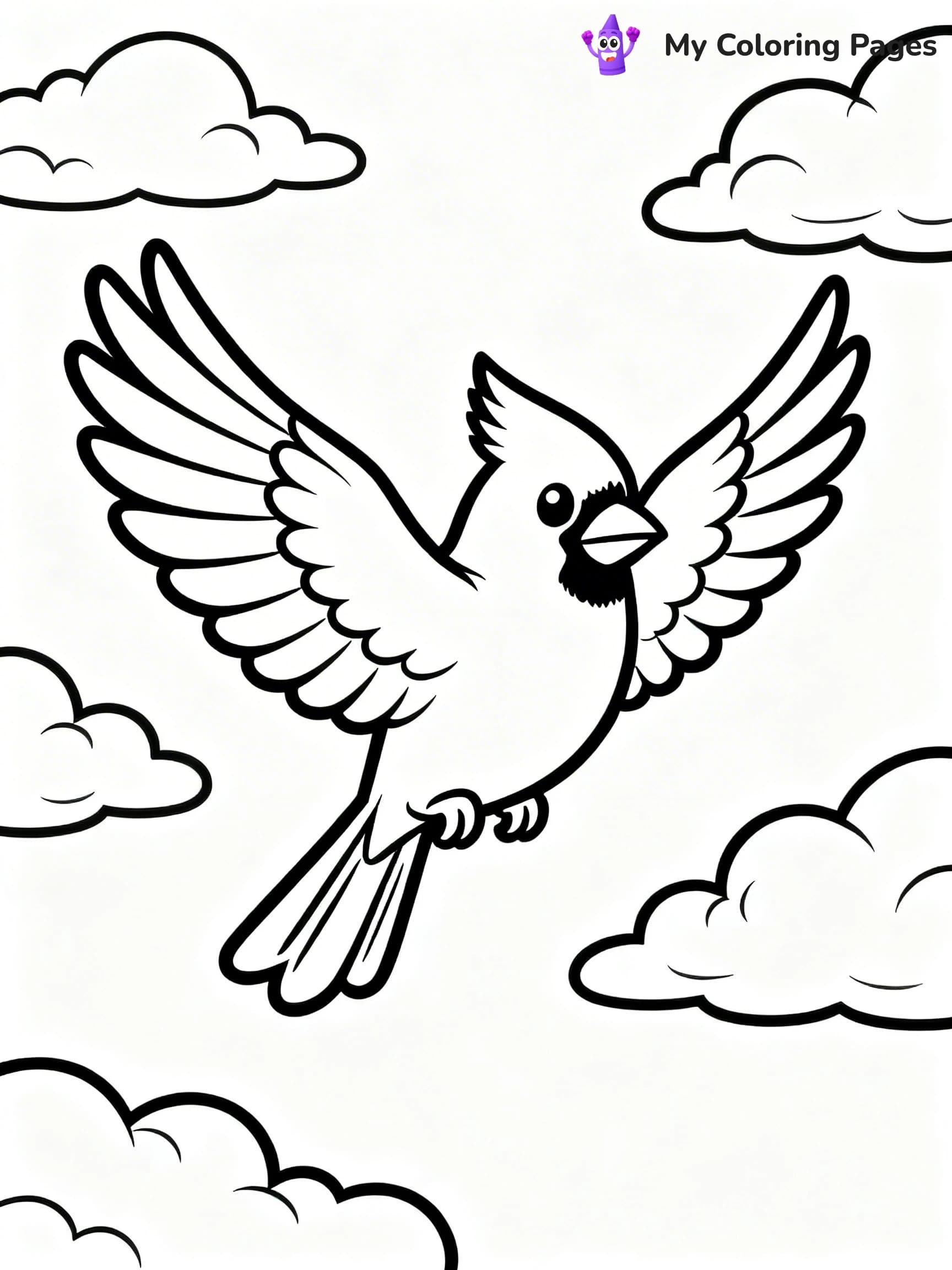 Cardinal Coloring Pages - 11