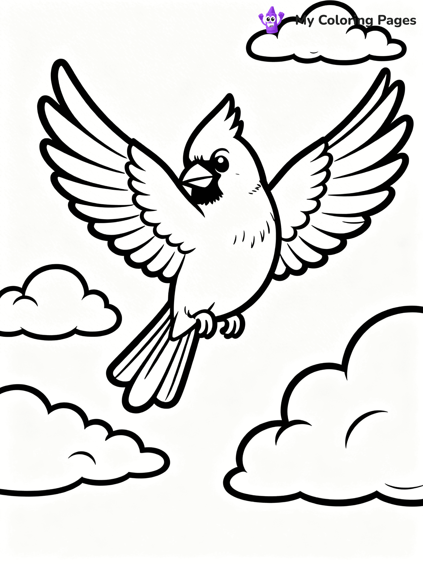 Cardinal Coloring Pages - 10