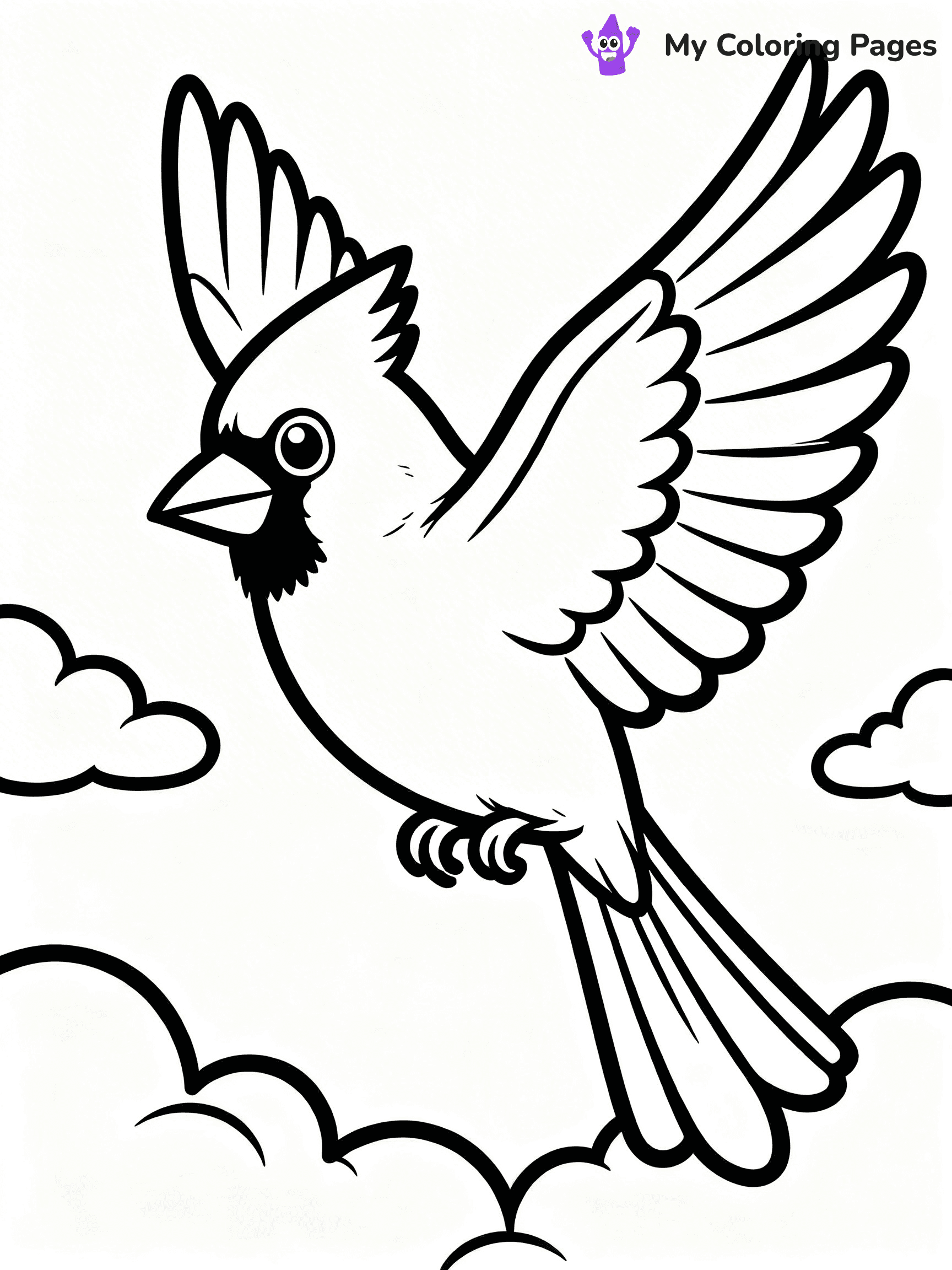Cardinal Coloring Pages - 8